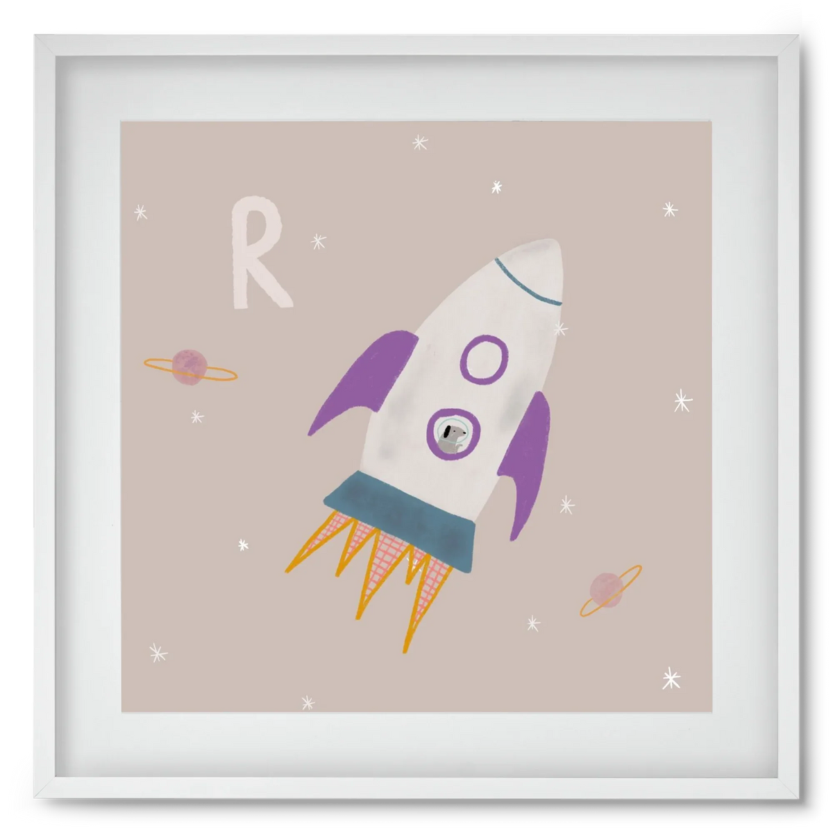 R, mint Rakéta - artbridge
