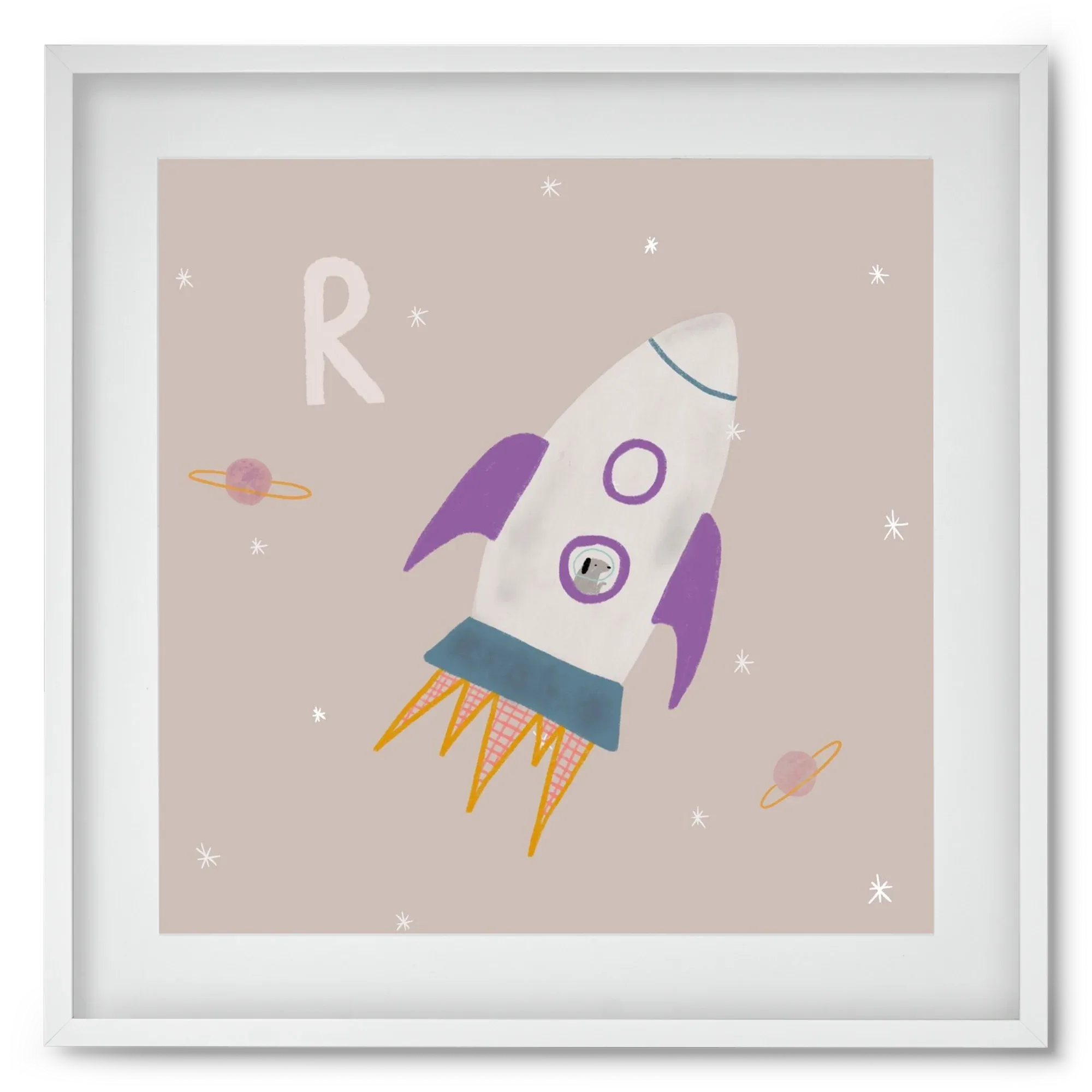 R, mint Rakéta - artbridge