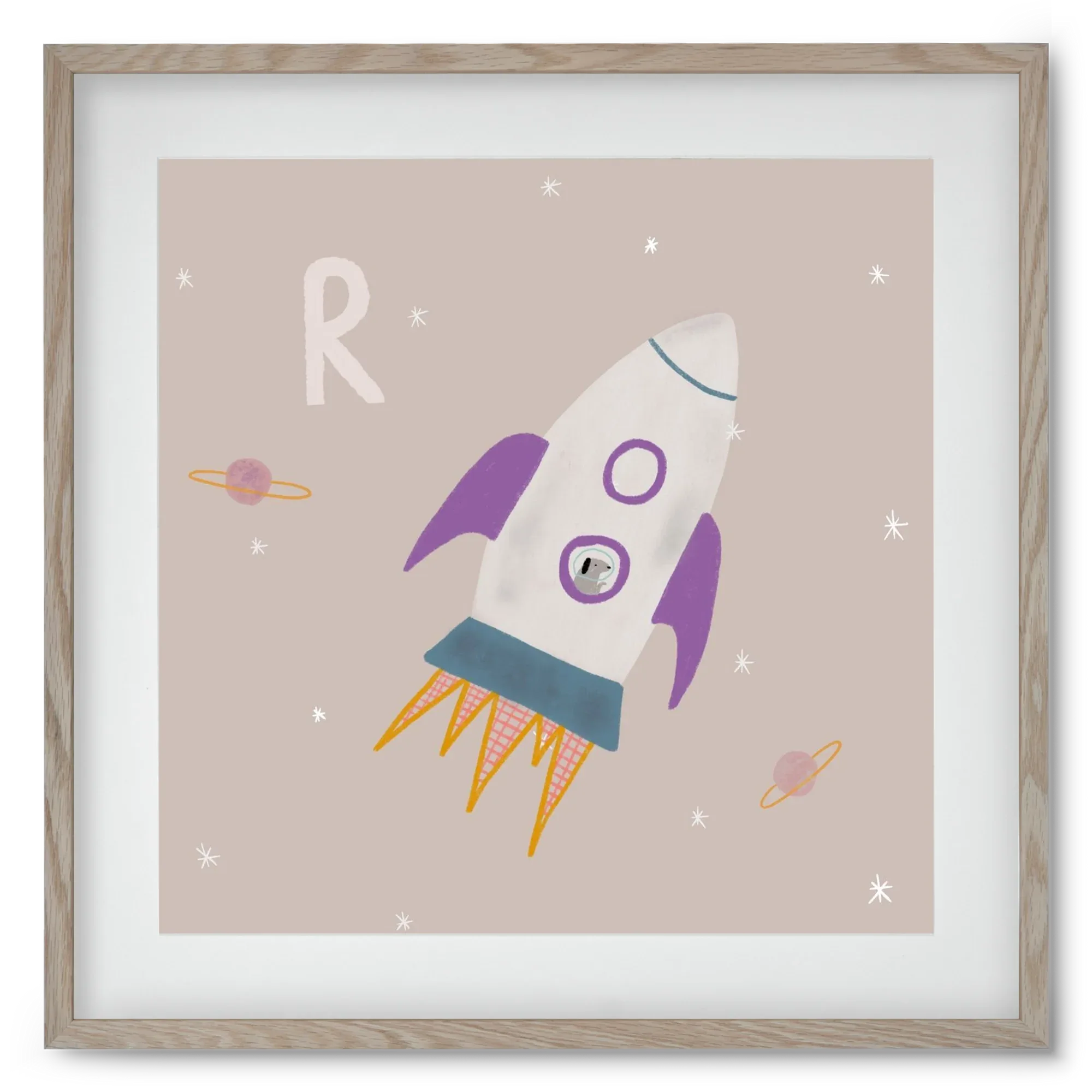 R, mint Rakéta - artbridge