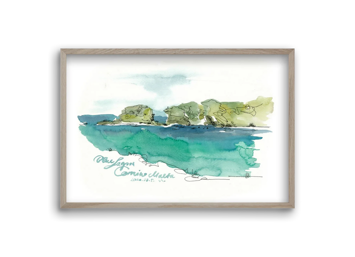 BLUE LAGOON - Comino, Malta - 2020.03.05. - artbridge