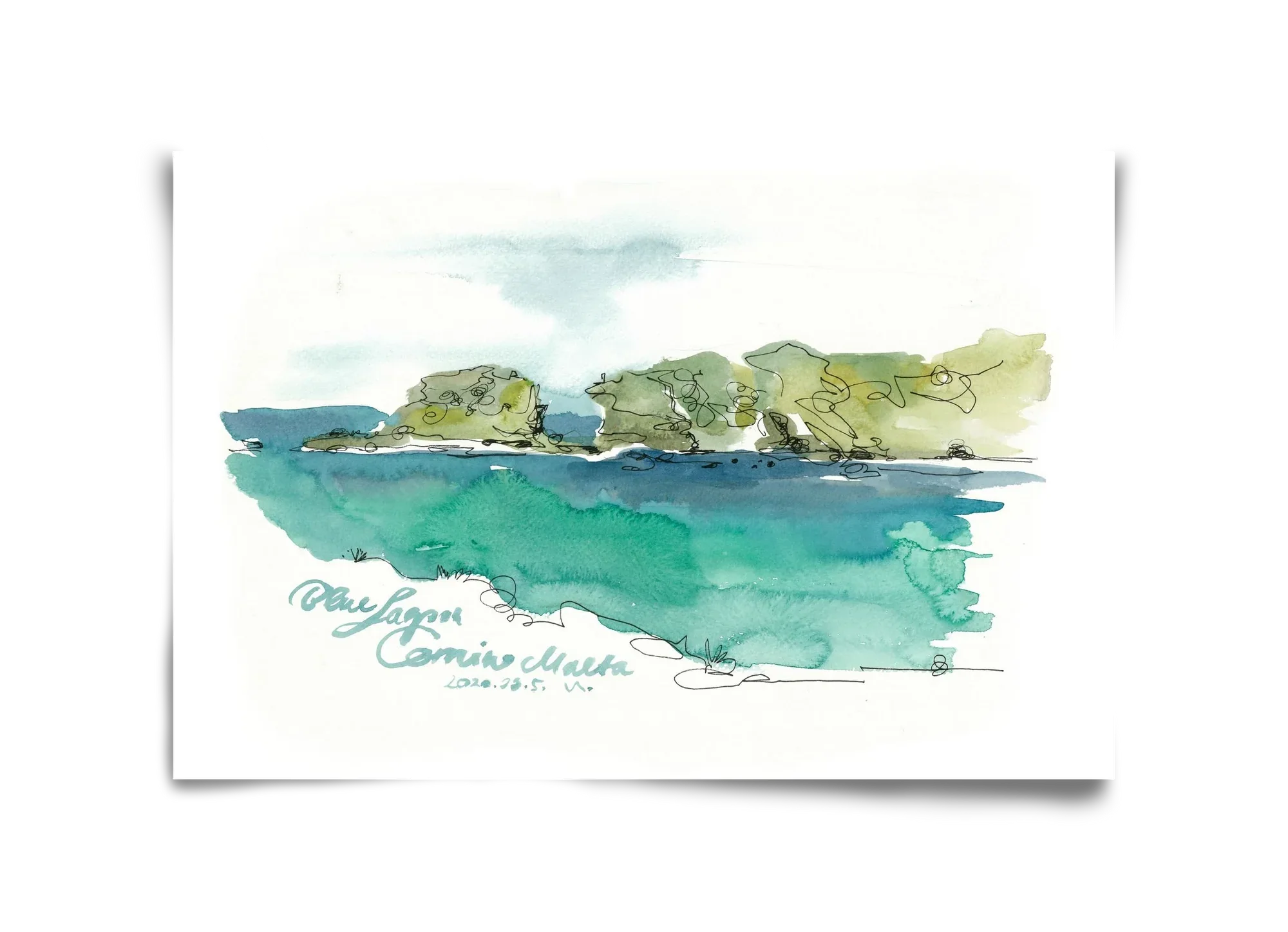 BLUE LAGOON - Comino, Malta - 2020.03.05. - artbridge