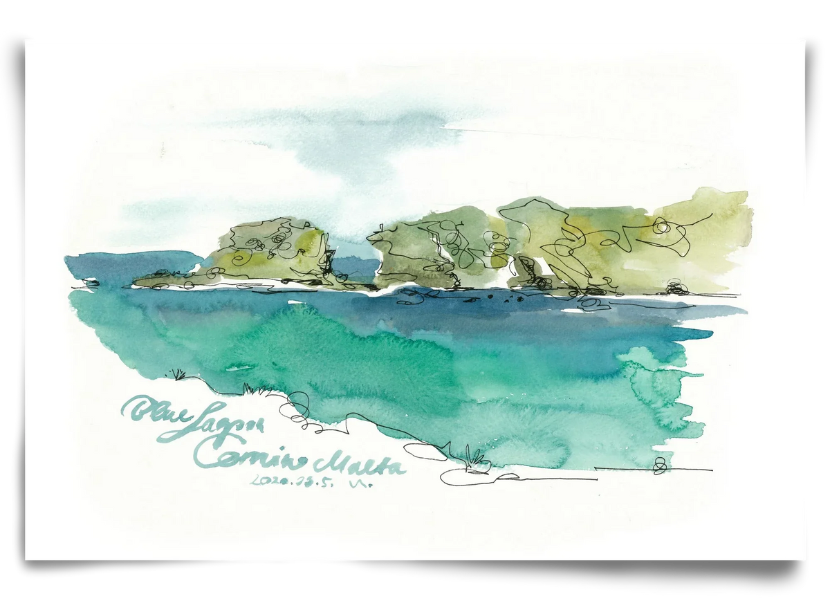 BLUE LAGOON - Comino, Malta - 2020.03.05. - artbridge