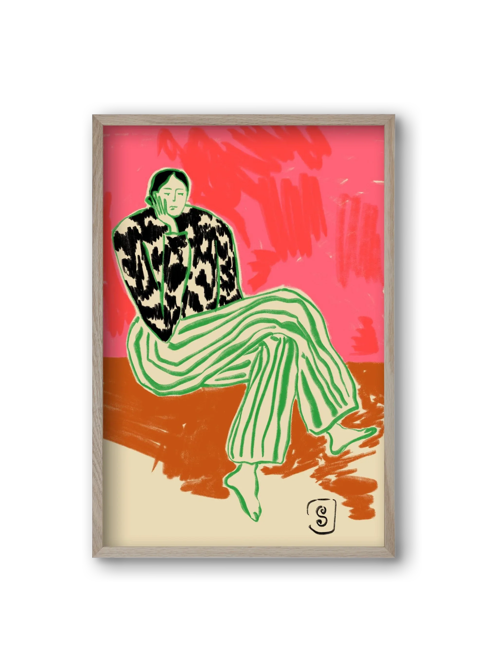 CALM WOMAN PORTRAIT - artbridge