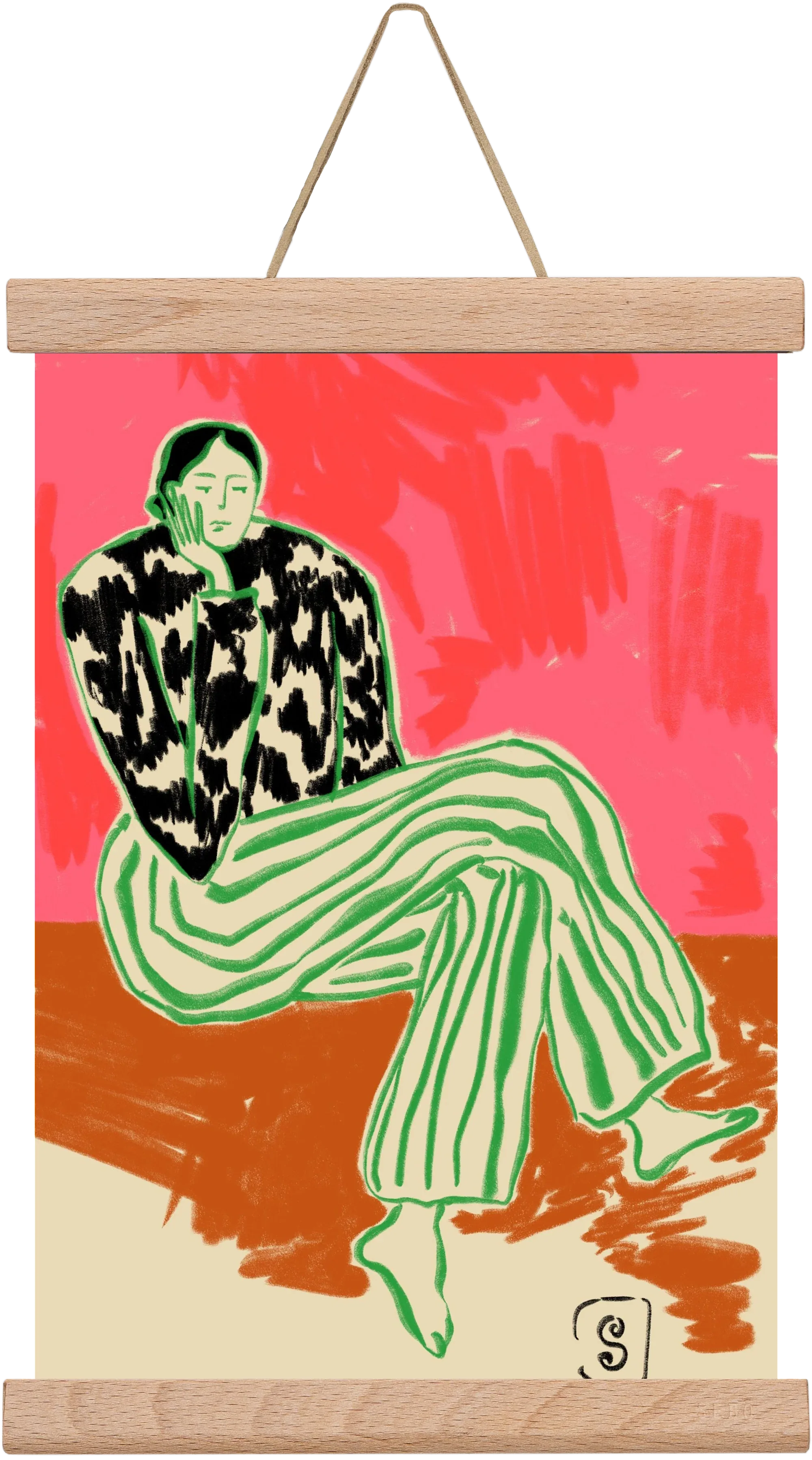 CALM WOMAN PORTRAIT - artbridge