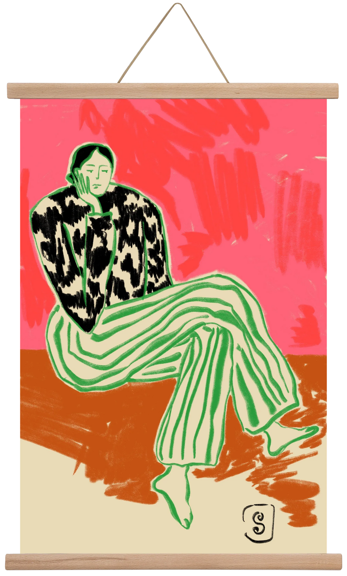 CALM WOMAN PORTRAIT - artbridge