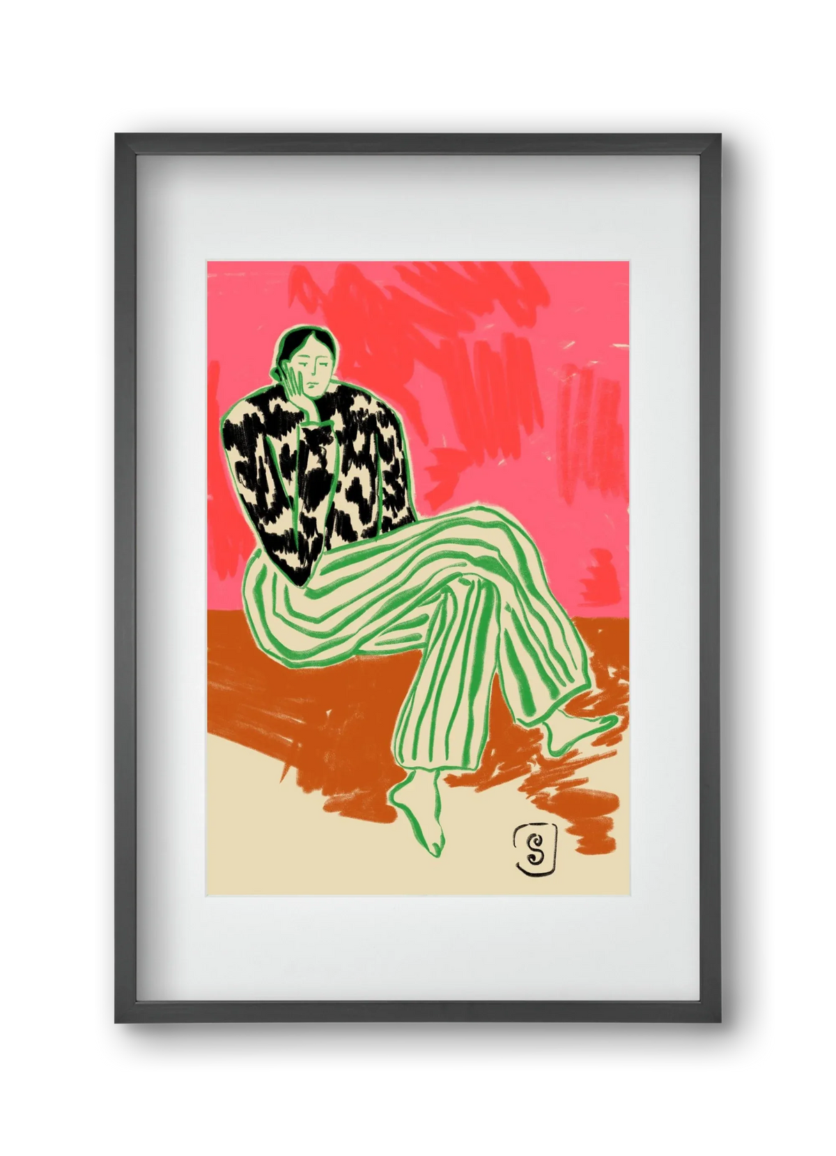 CALM WOMAN PORTRAIT - artbridge
