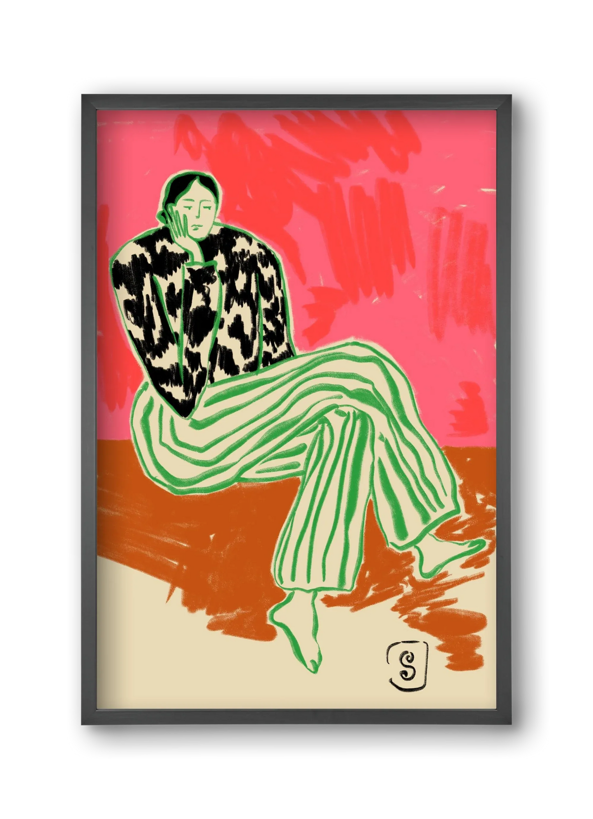 CALM WOMAN PORTRAIT - artbridge