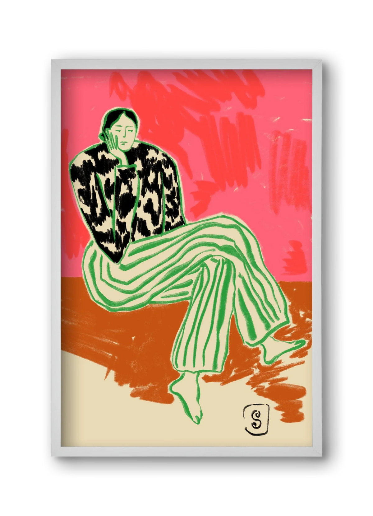 CALM WOMAN PORTRAIT - artbridge