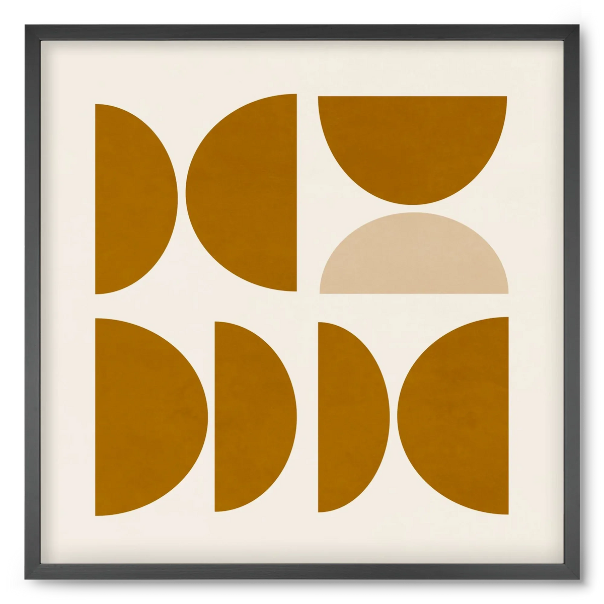 GEOMETRIC ART - YELLOW I - artbridge