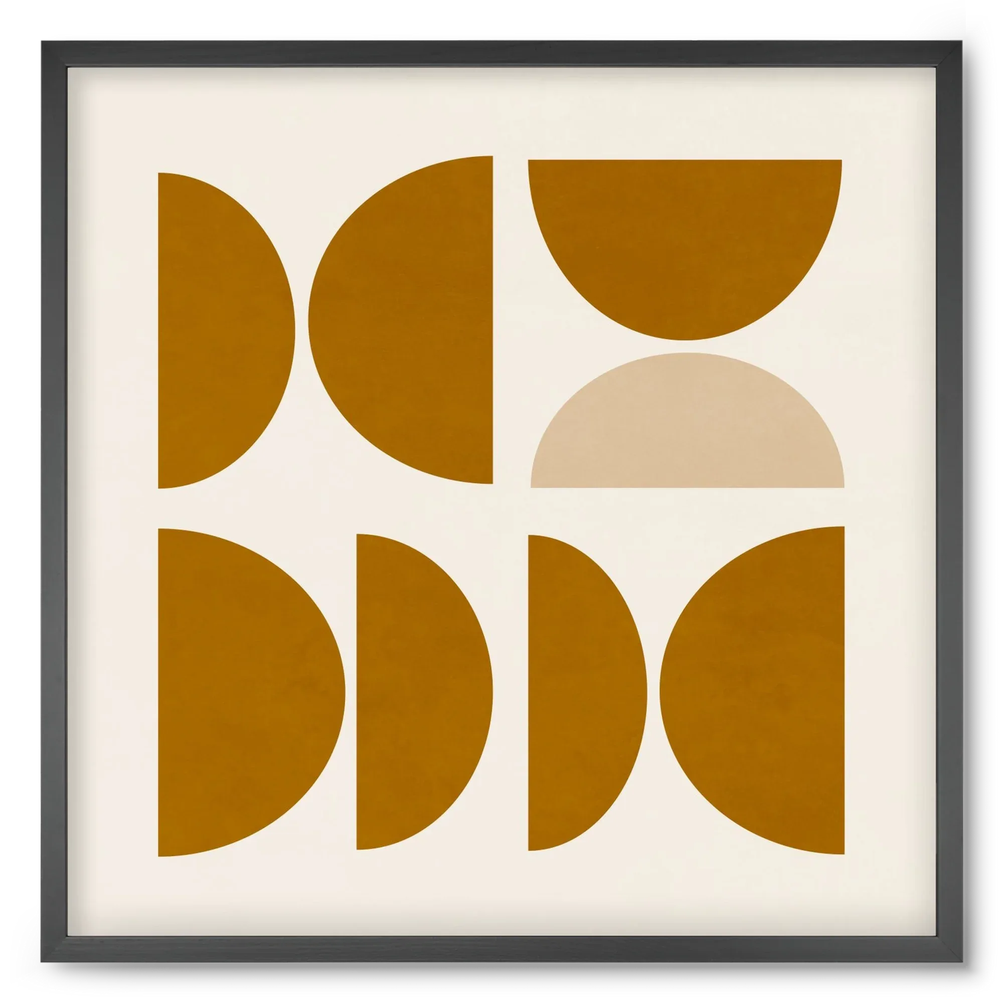 GEOMETRIC ART - YELLOW I - artbridge