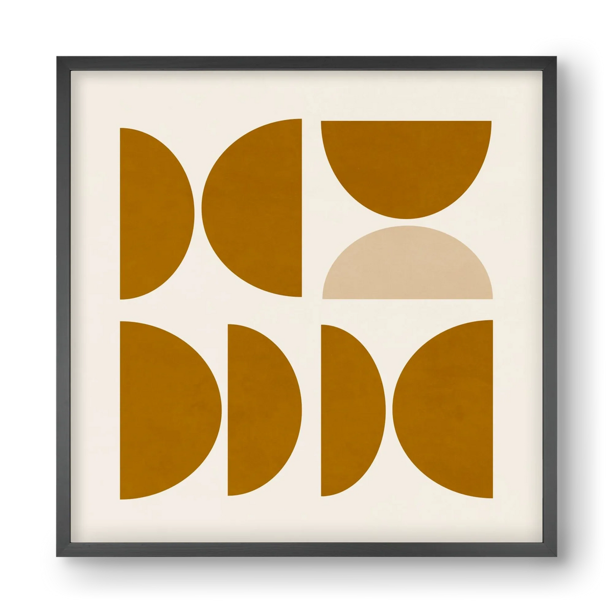 GEOMETRIC ART - YELLOW I - artbridge