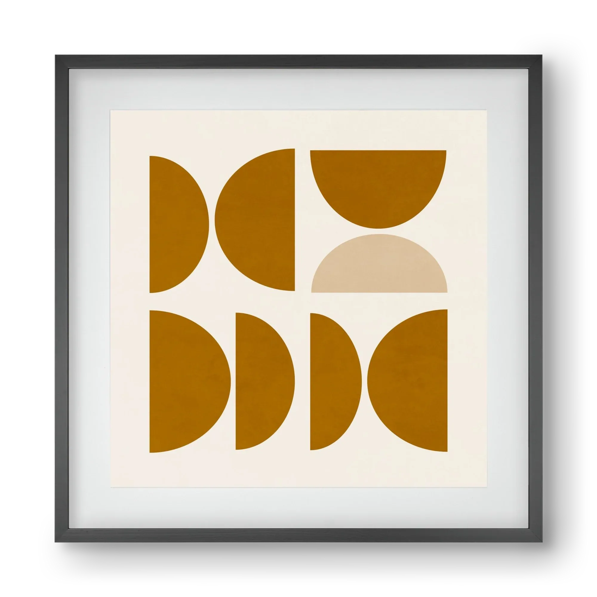 GEOMETRIC ART - YELLOW I - artbridge