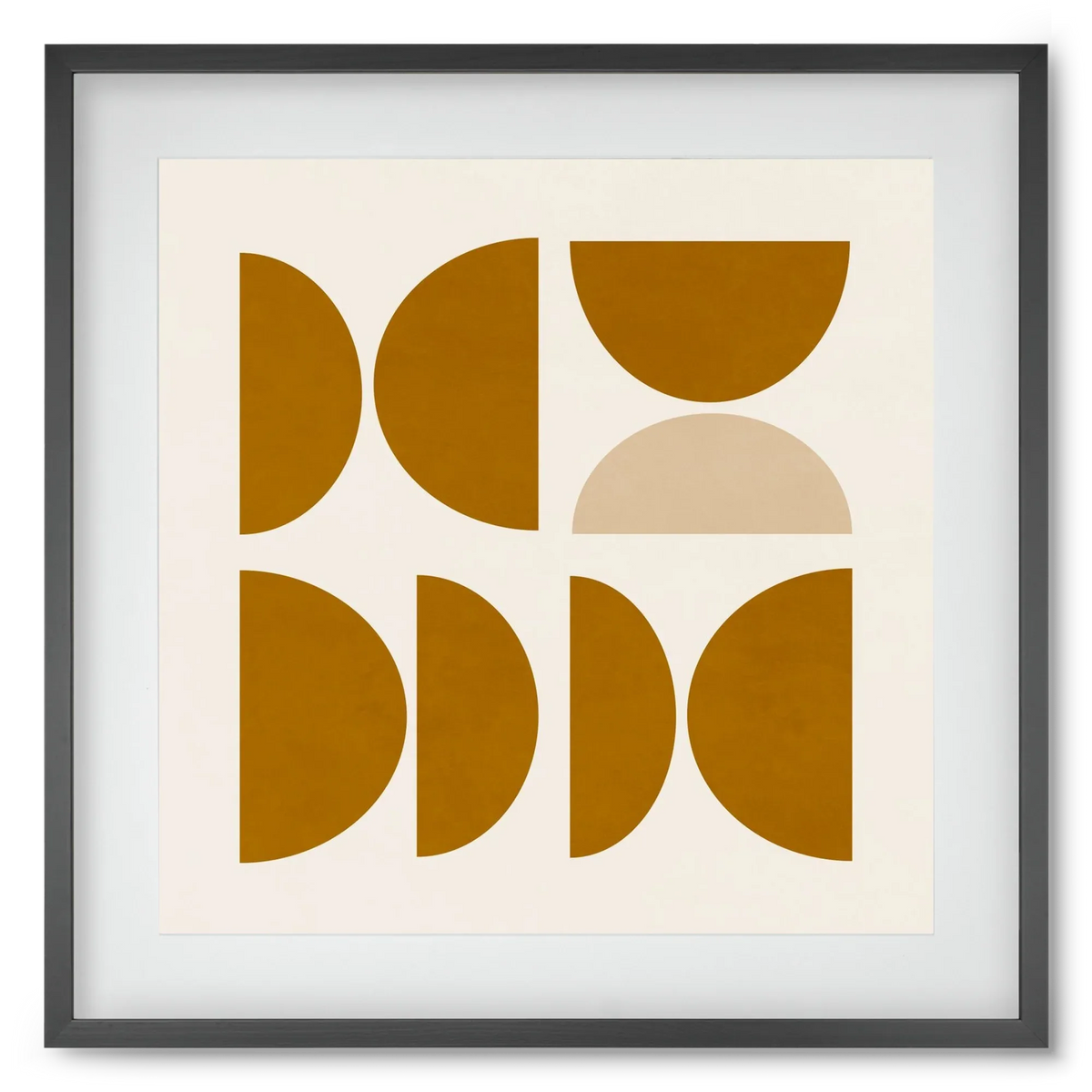 GEOMETRIC ART - YELLOW I - artbridge