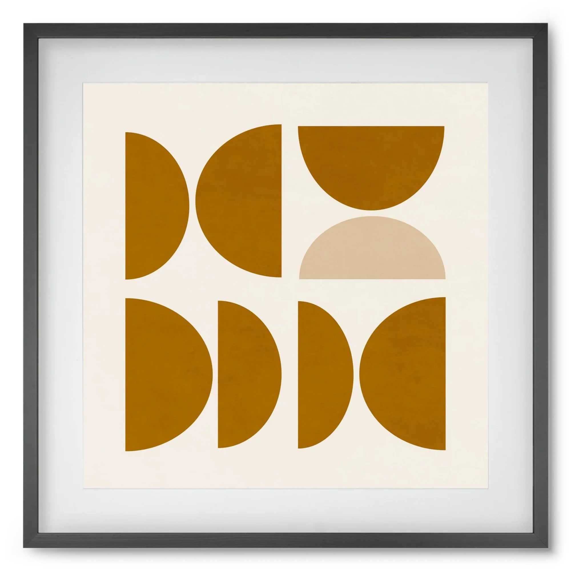 GEOMETRIC ART - YELLOW I - artbridge