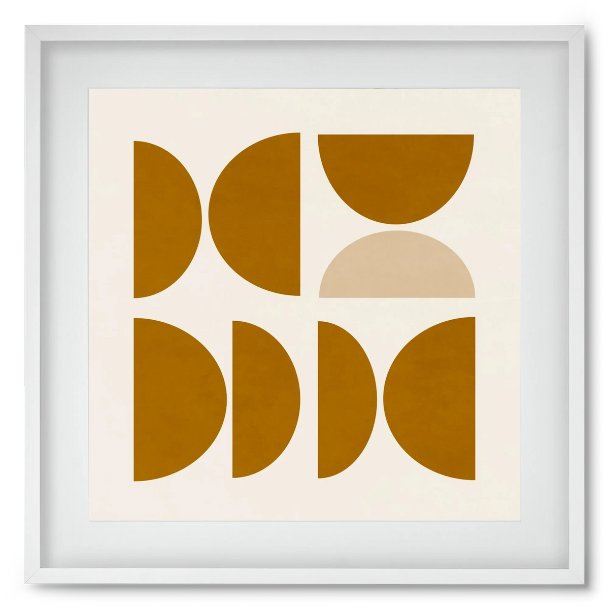 GEOMETRIC ART - YELLOW I - artbridge