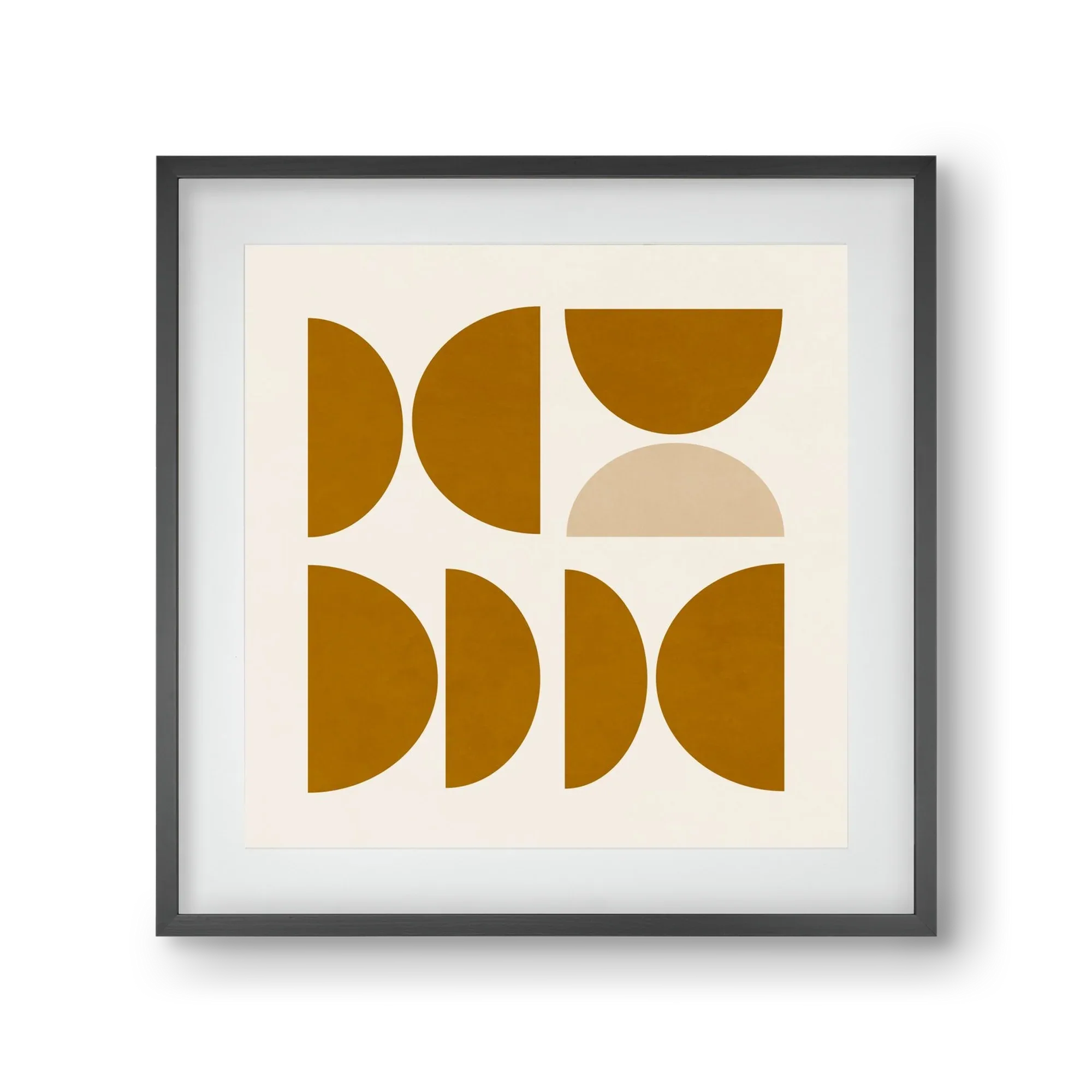 GEOMETRIC ART - YELLOW I - artbridge