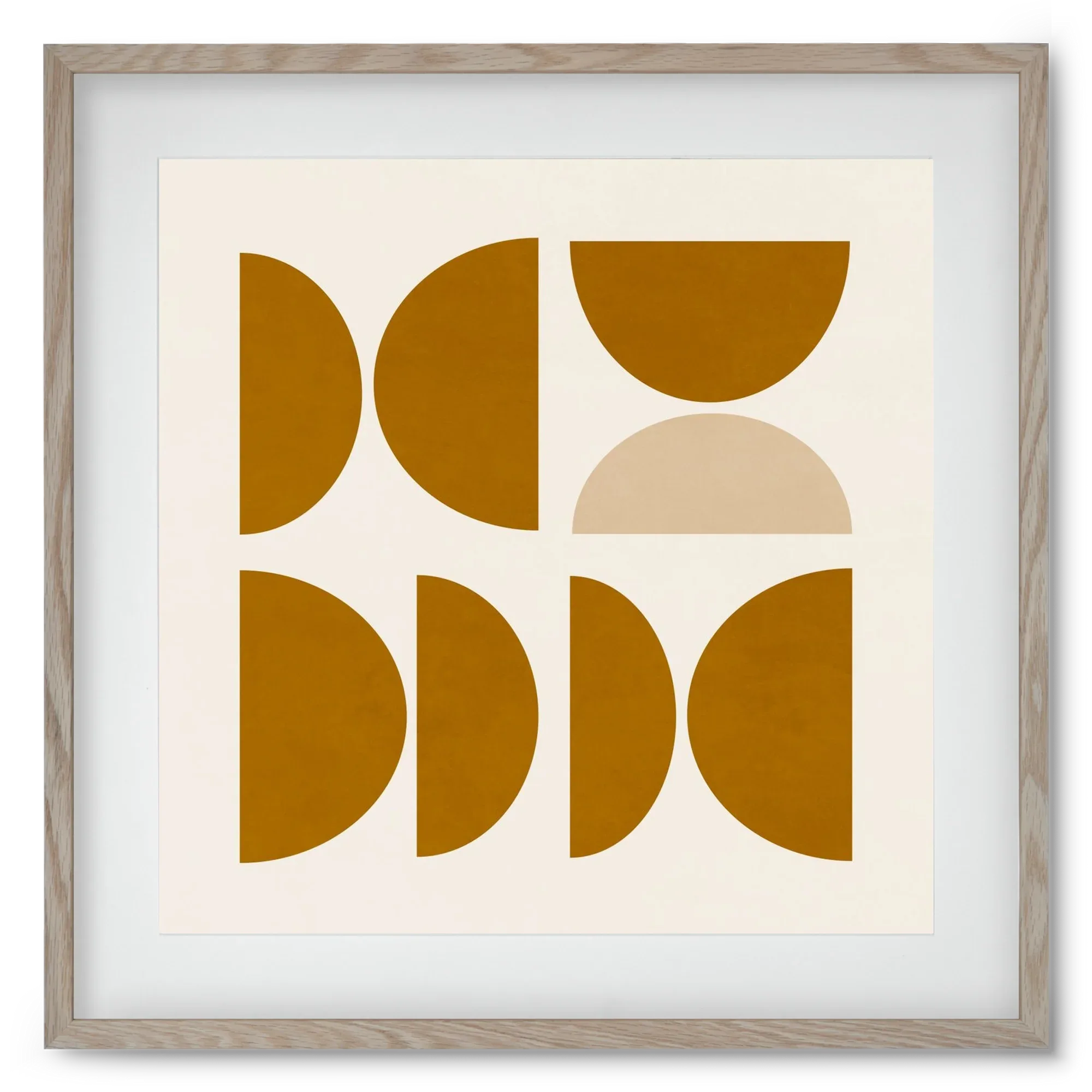 GEOMETRIC ART - YELLOW I - artbridge