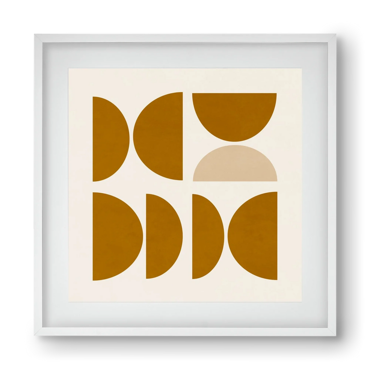 GEOMETRIC ART - YELLOW I - artbridge
