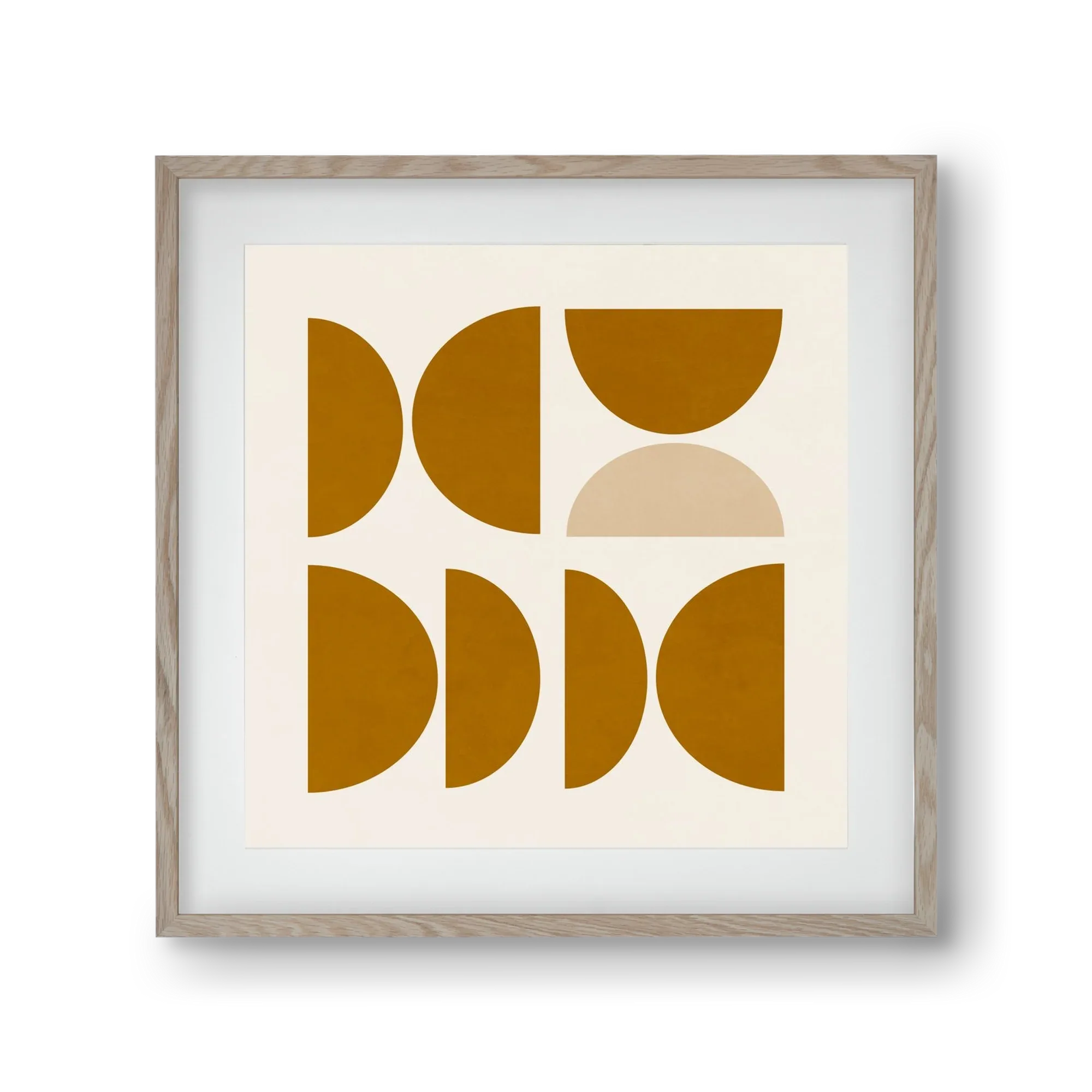 GEOMETRIC ART - YELLOW I - artbridge
