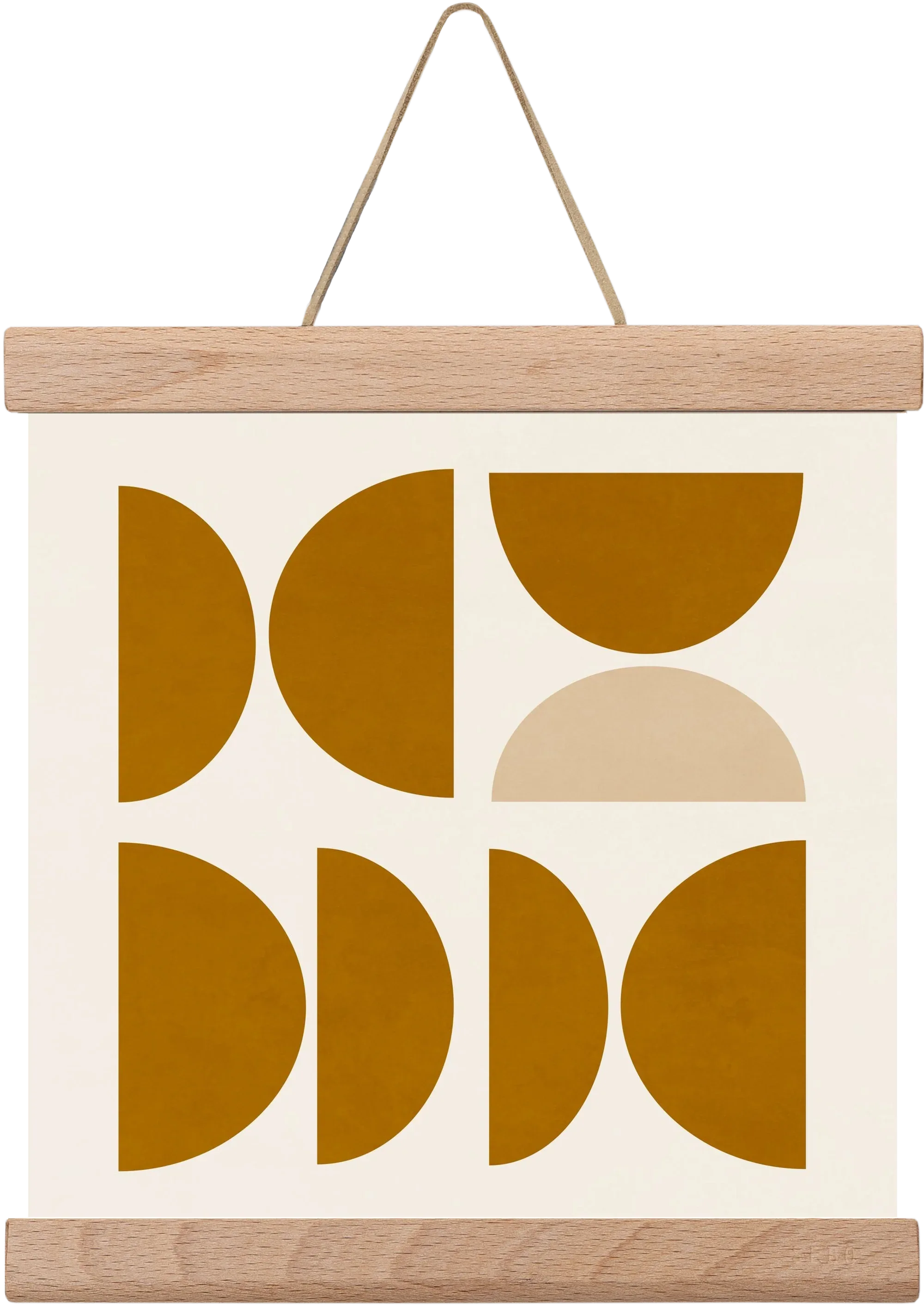 GEOMETRIC ART - YELLOW I - artbridge