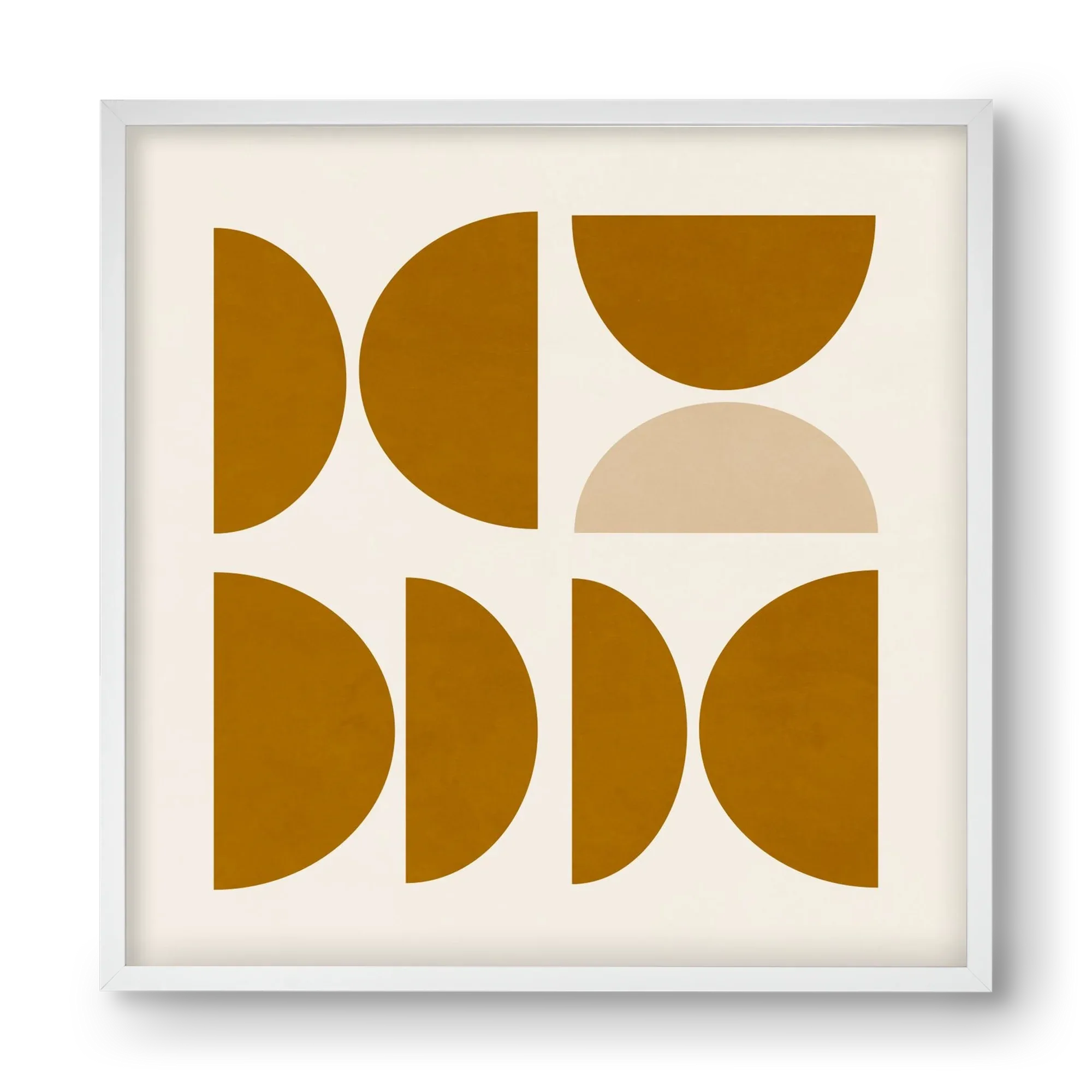GEOMETRIC ART - YELLOW I - artbridge