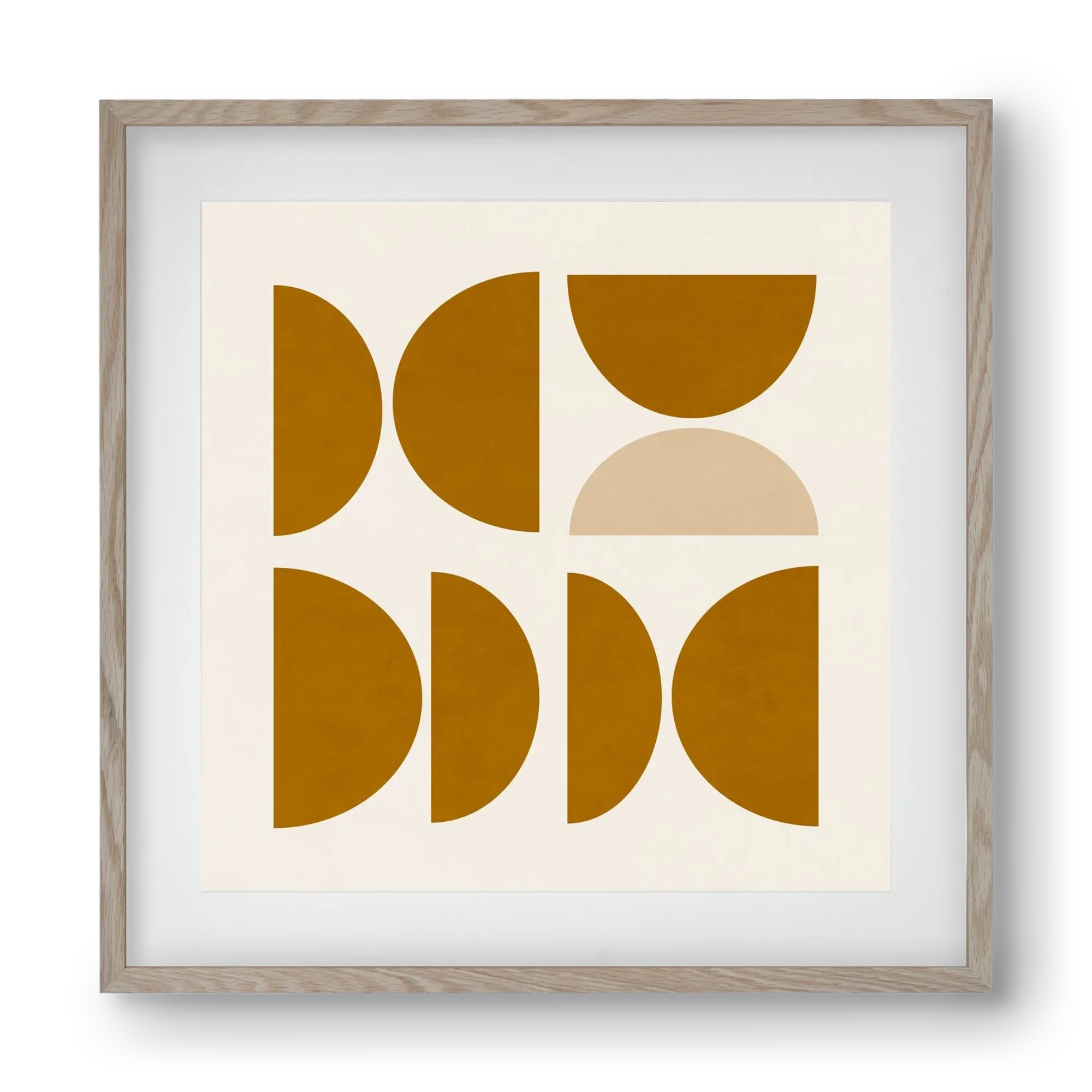 GEOMETRIC ART - YELLOW I - artbridge