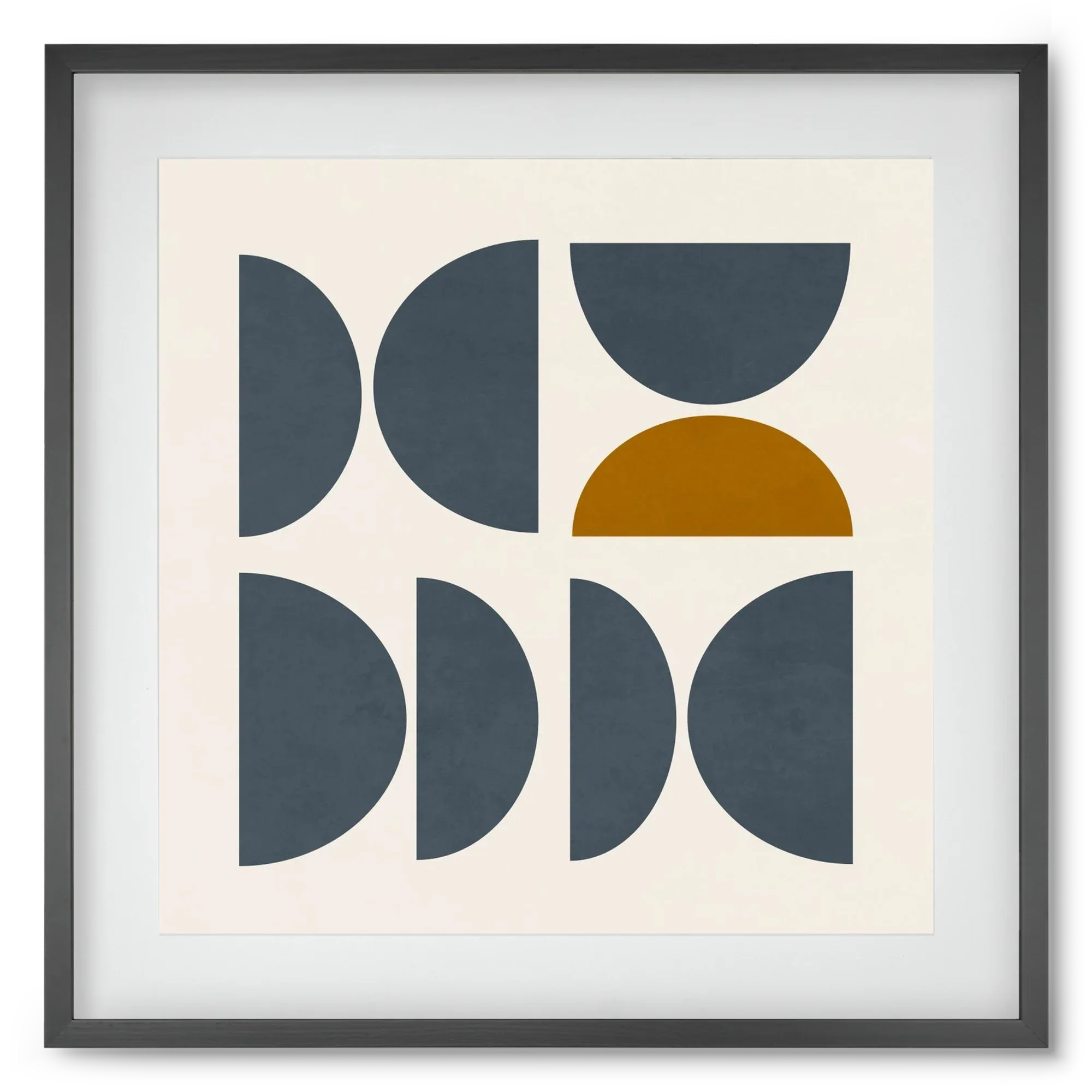 GEOMETRIC ART - BLUE I - artbridge