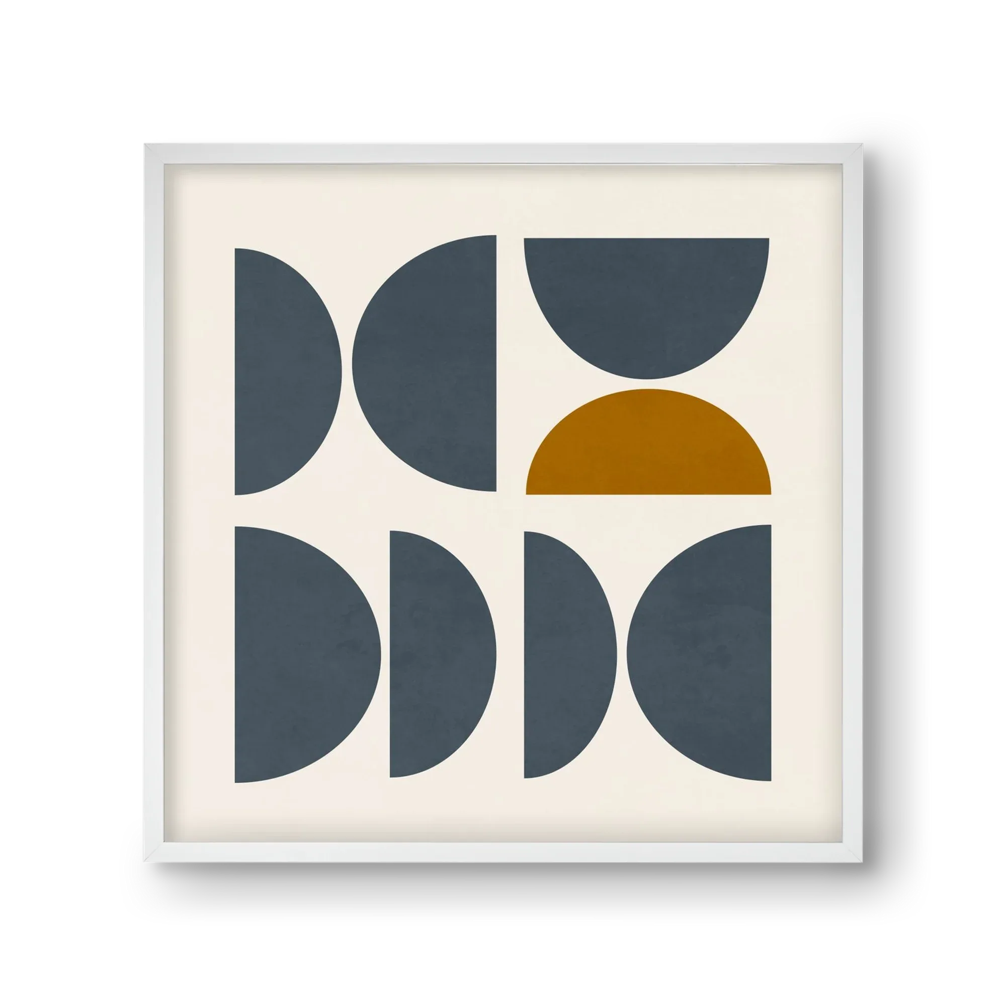GEOMETRIC ART - BLUE I - artbridge