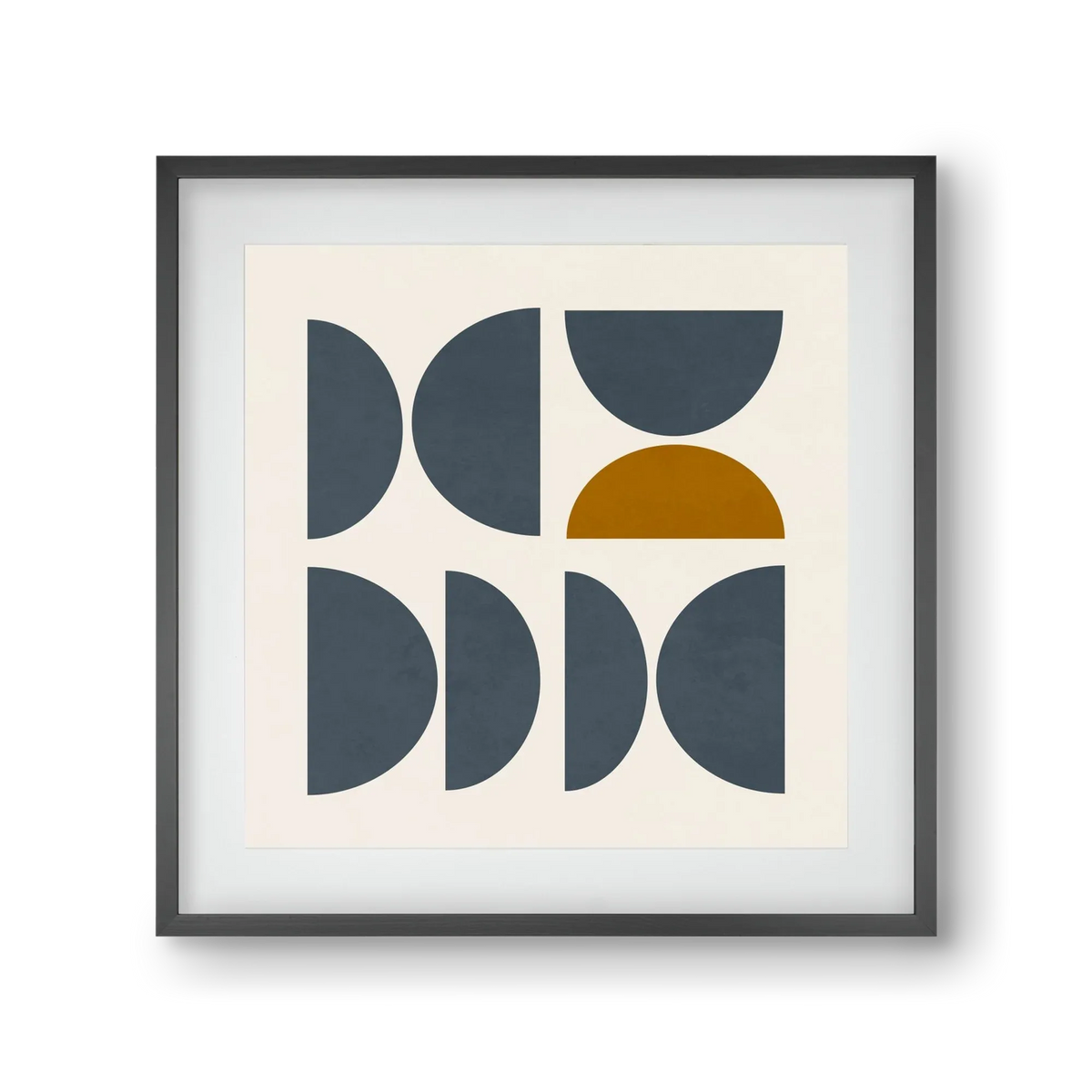 GEOMETRIC ART - BLUE I - artbridge