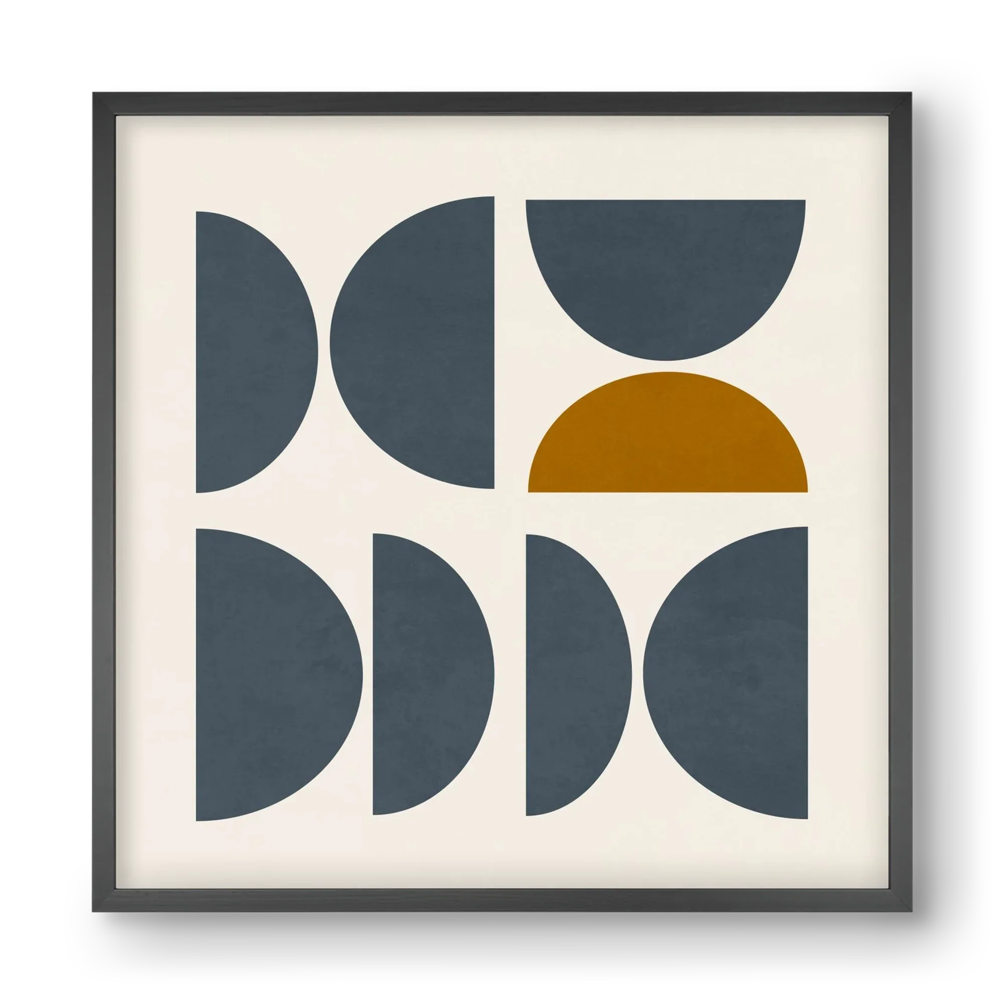 GEOMETRIC ART - BLUE I - artbridge