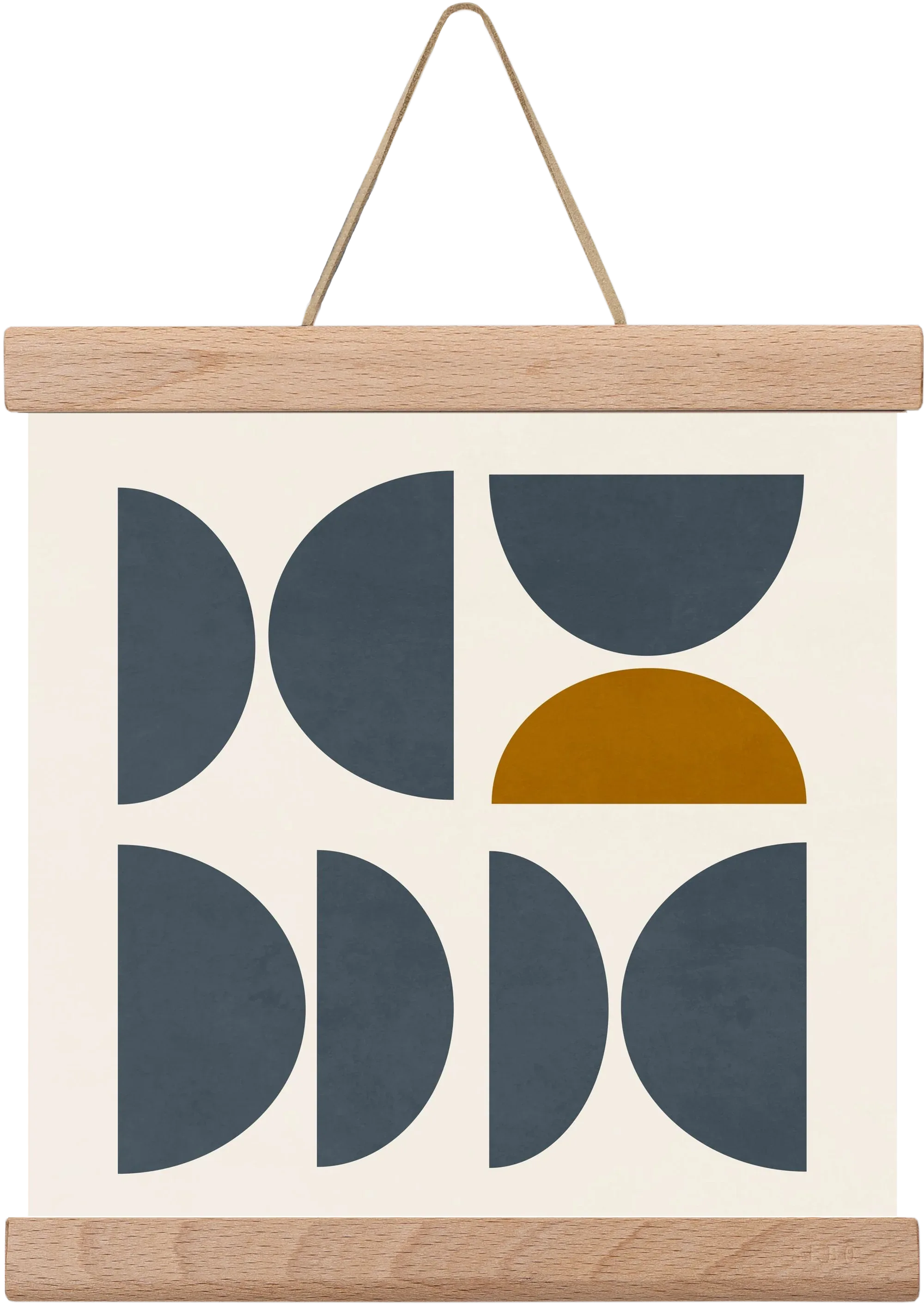 GEOMETRIC ART - BLUE I - artbridge