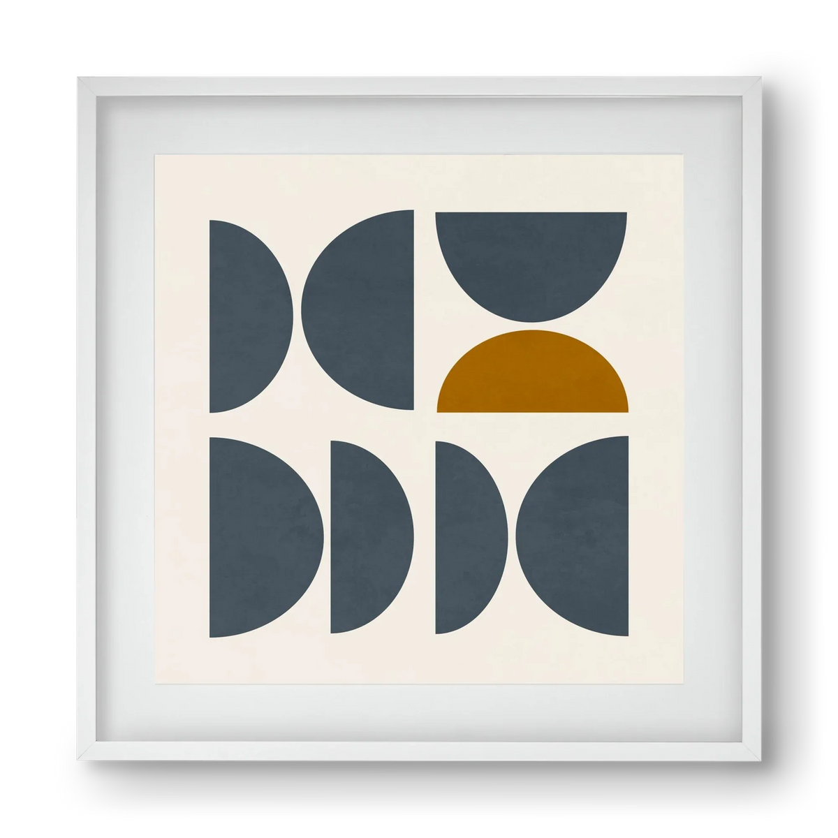 GEOMETRIC ART - BLUE I - artbridge