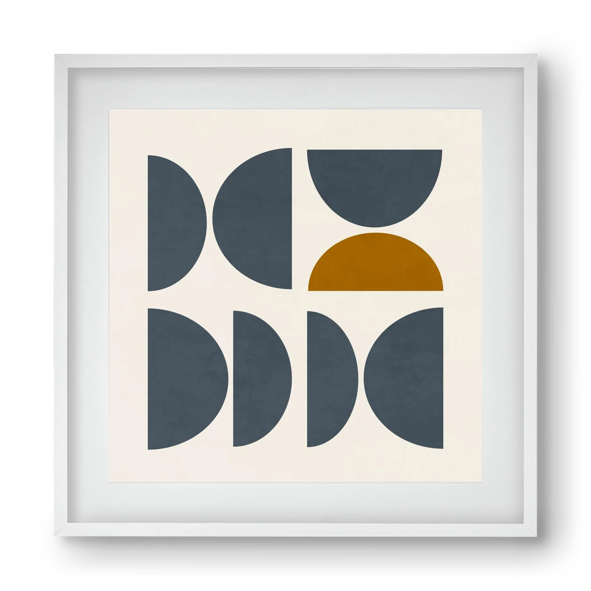 GEOMETRIC ART - BLUE I - artbridge