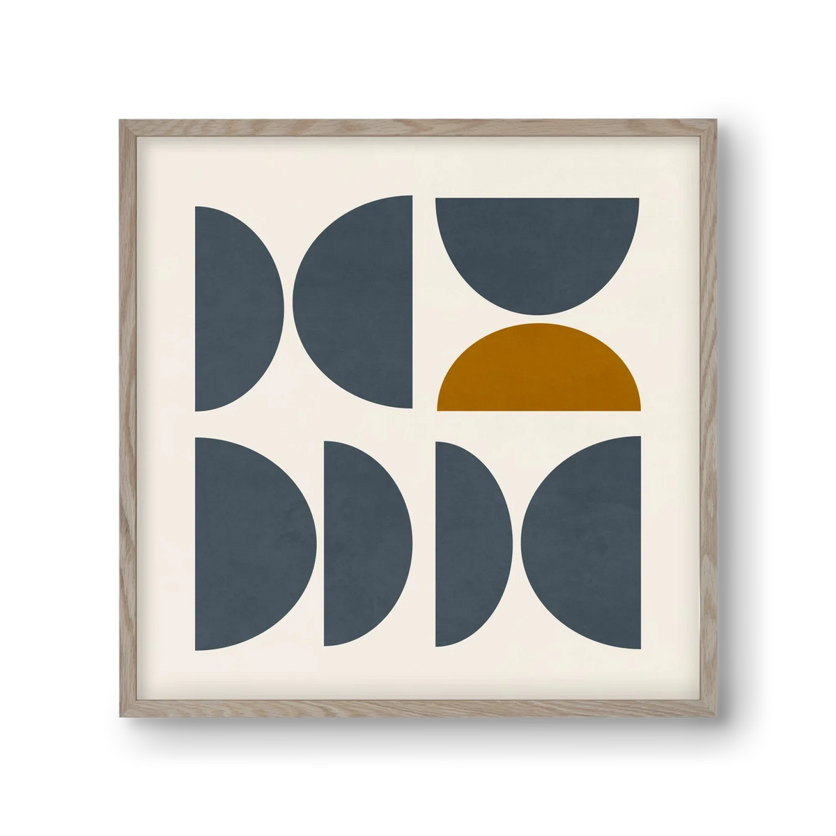 GEOMETRIC ART - BLUE I - artbridge