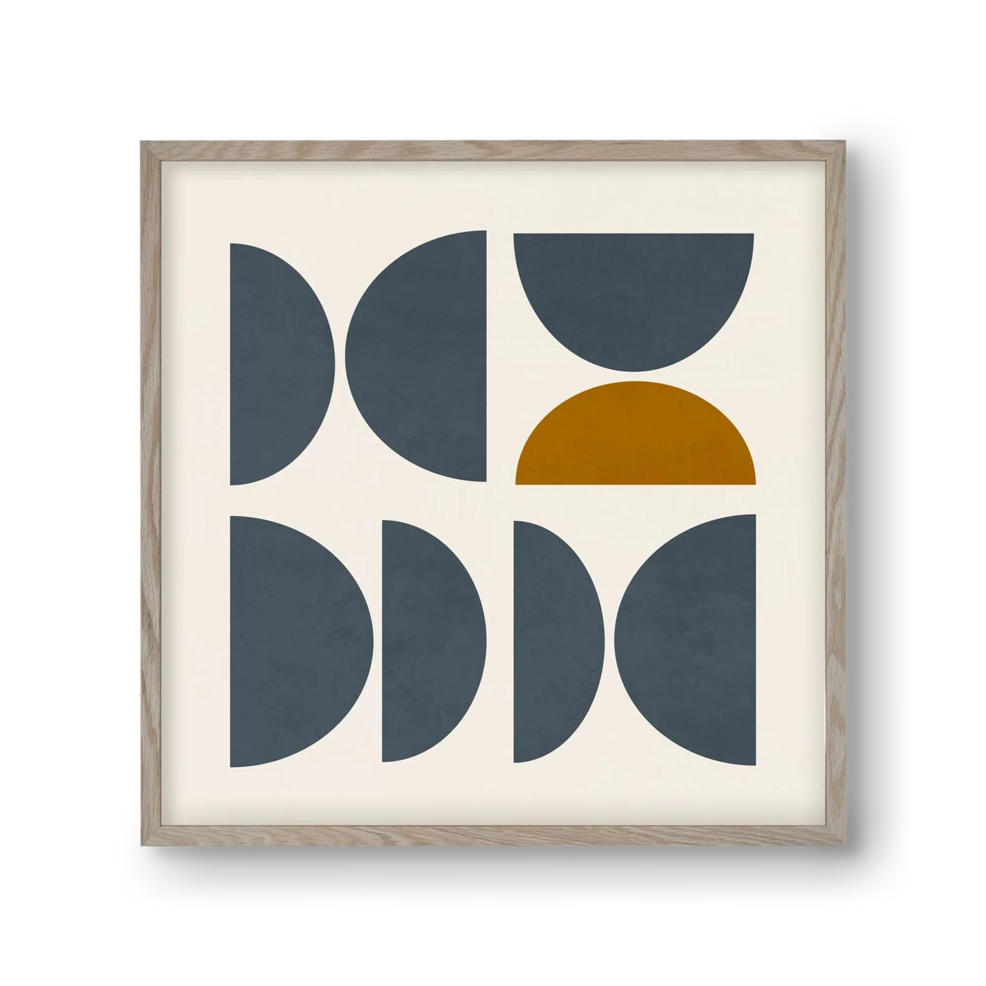 GEOMETRIC ART - BLUE I - artbridge