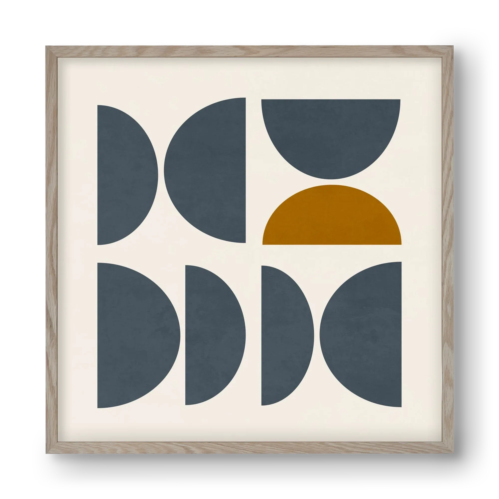 GEOMETRIC ART - BLUE I - artbridge