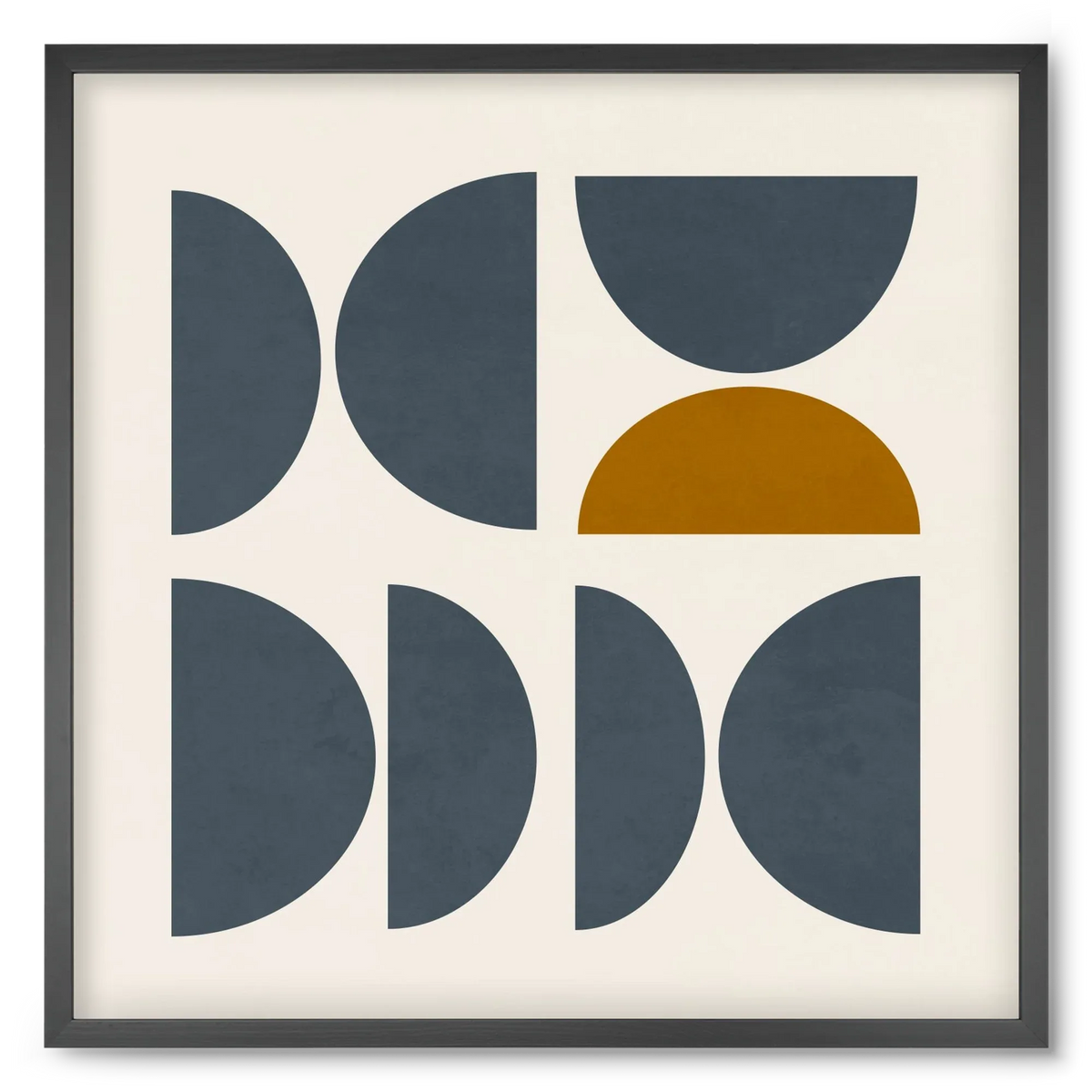 GEOMETRIC ART - BLUE I - artbridge