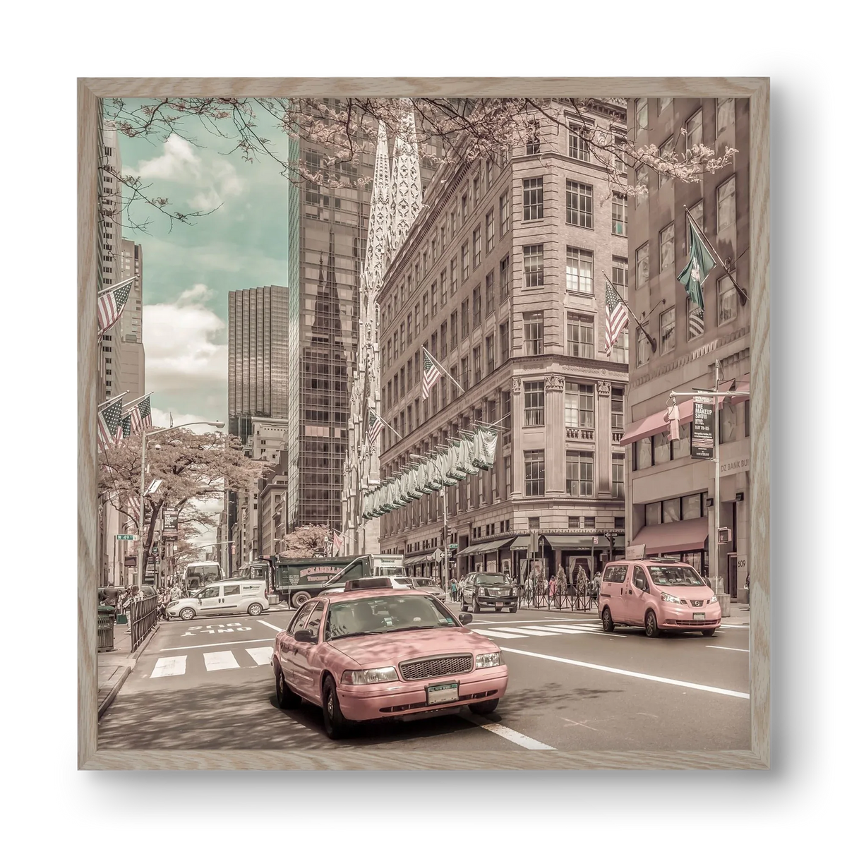 MANHATTAN 5th Avenue | urban vintage style - artbridge