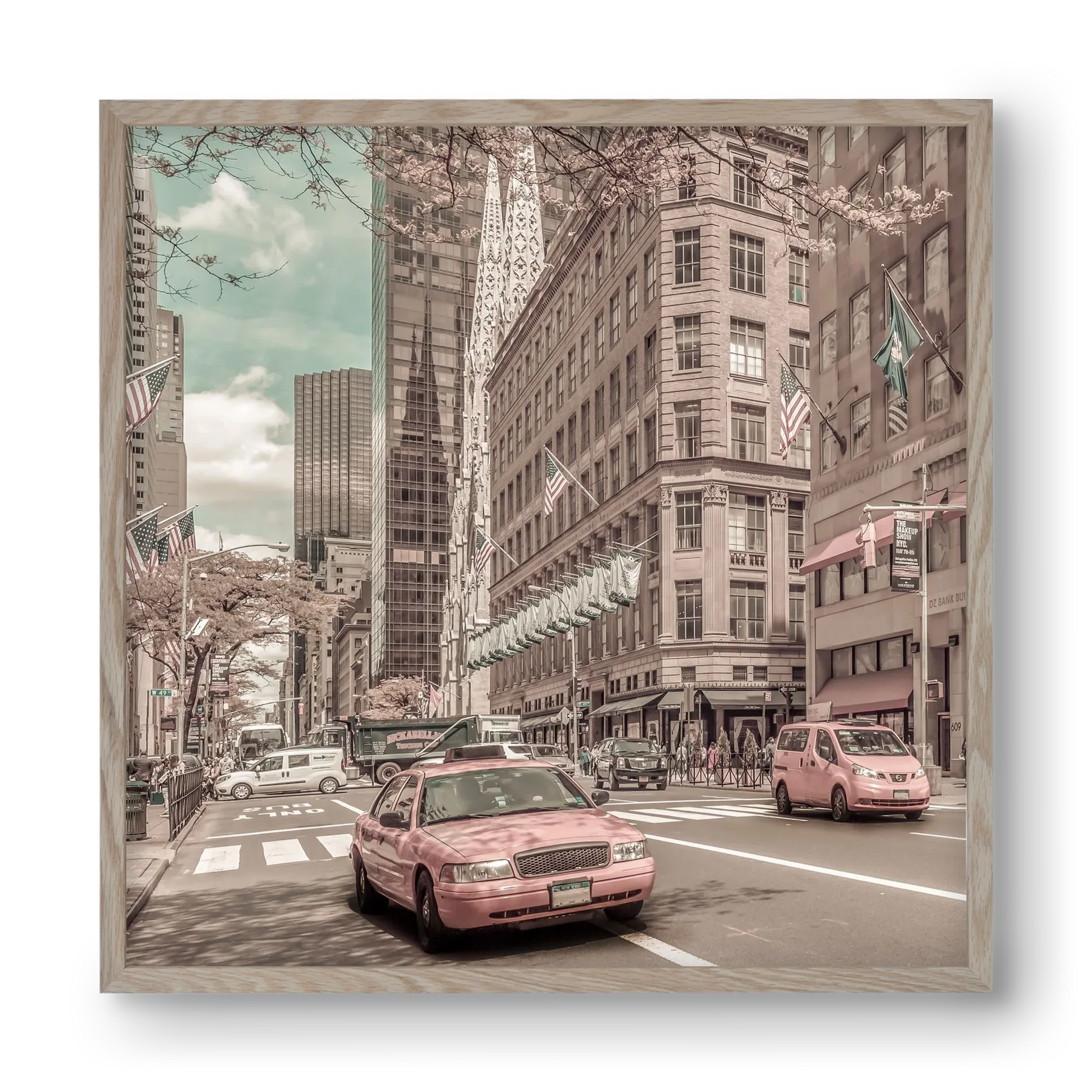 MANHATTAN 5th Avenue | urban vintage style - artbridge