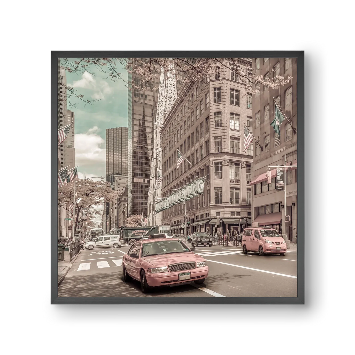 MANHATTAN 5th Avenue | urban vintage style - artbridge