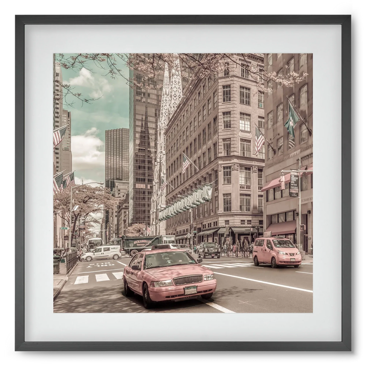 MANHATTAN 5th Avenue | urban vintage style - artbridge