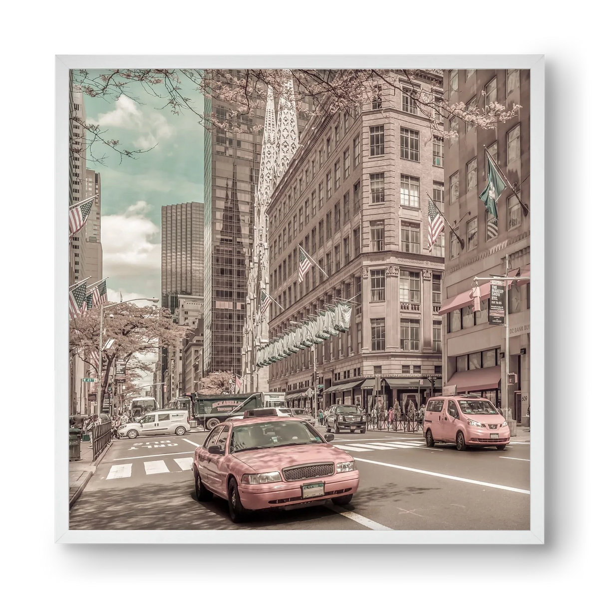 MANHATTAN 5th Avenue | urban vintage style - artbridge