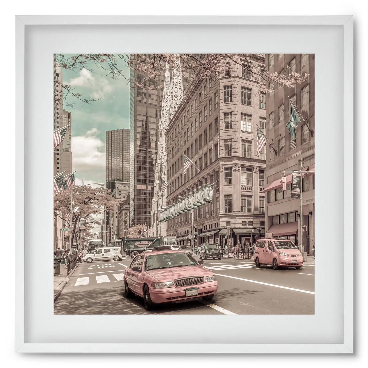 MANHATTAN 5th Avenue | urban vintage style - artbridge