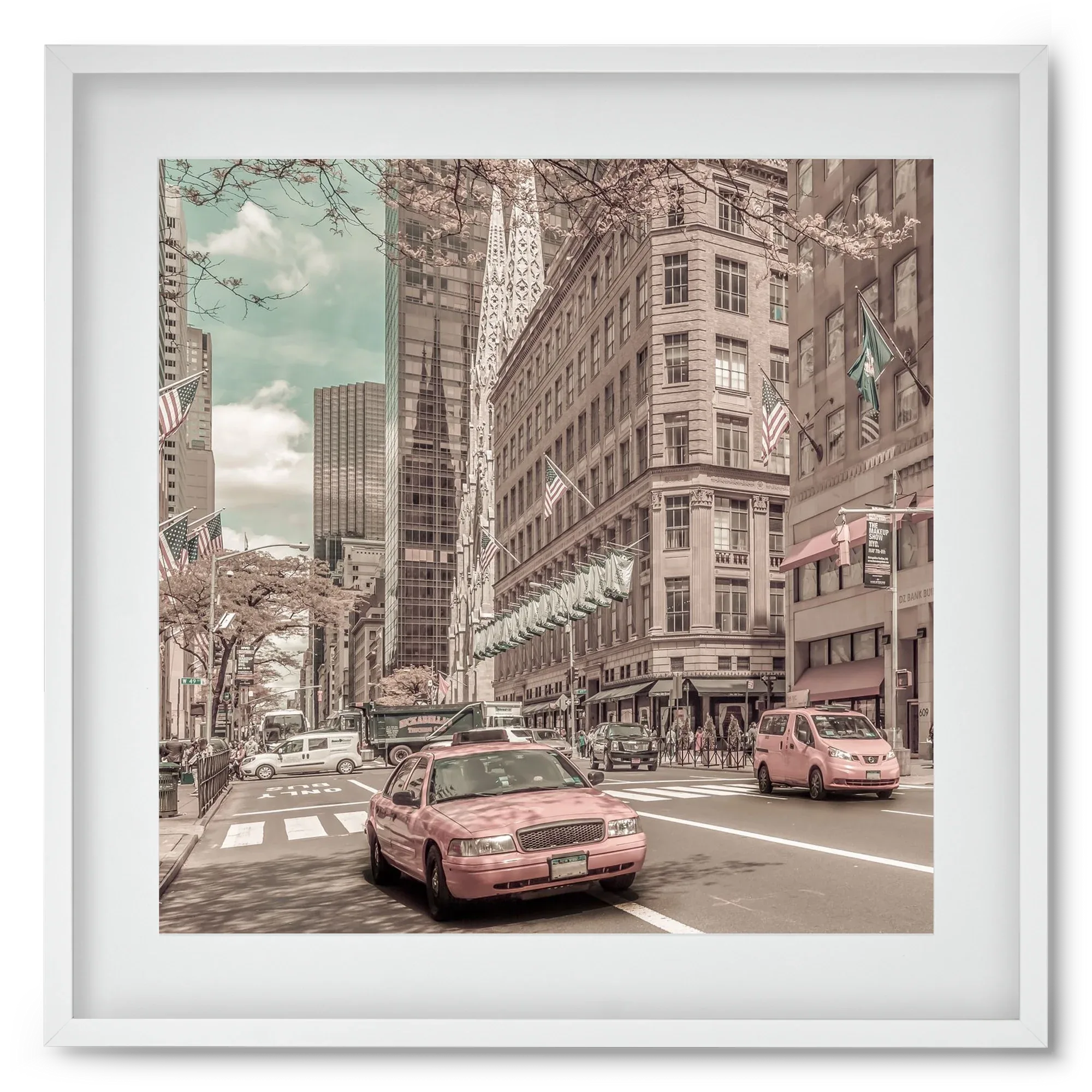 MANHATTAN 5th Avenue | urban vintage style - artbridge