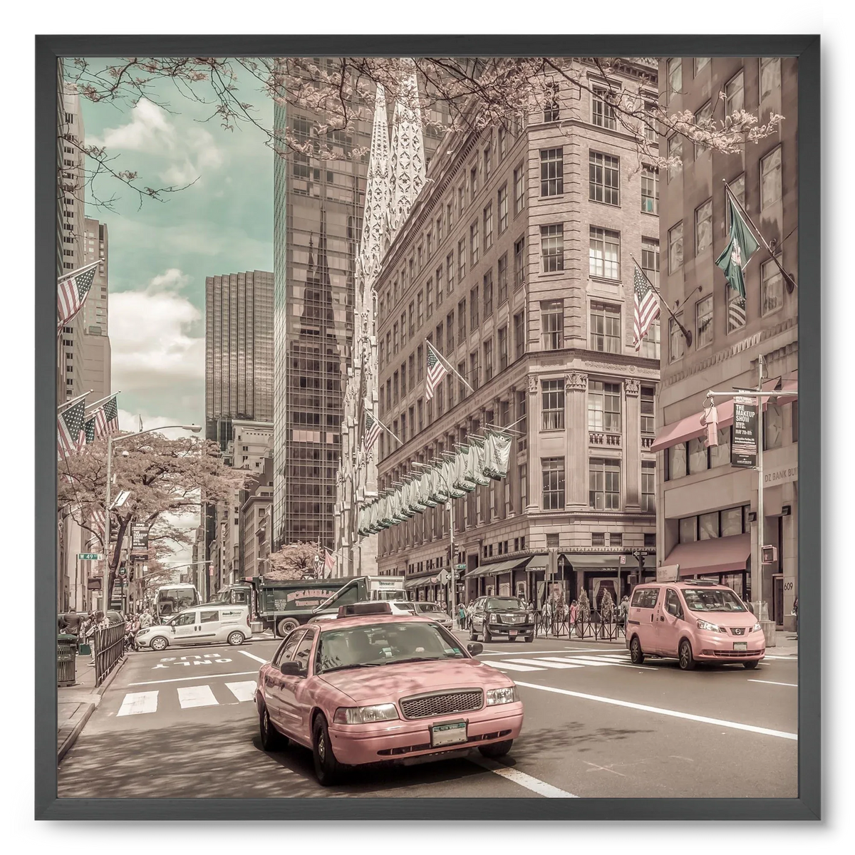 MANHATTAN 5th Avenue | urban vintage style - artbridge