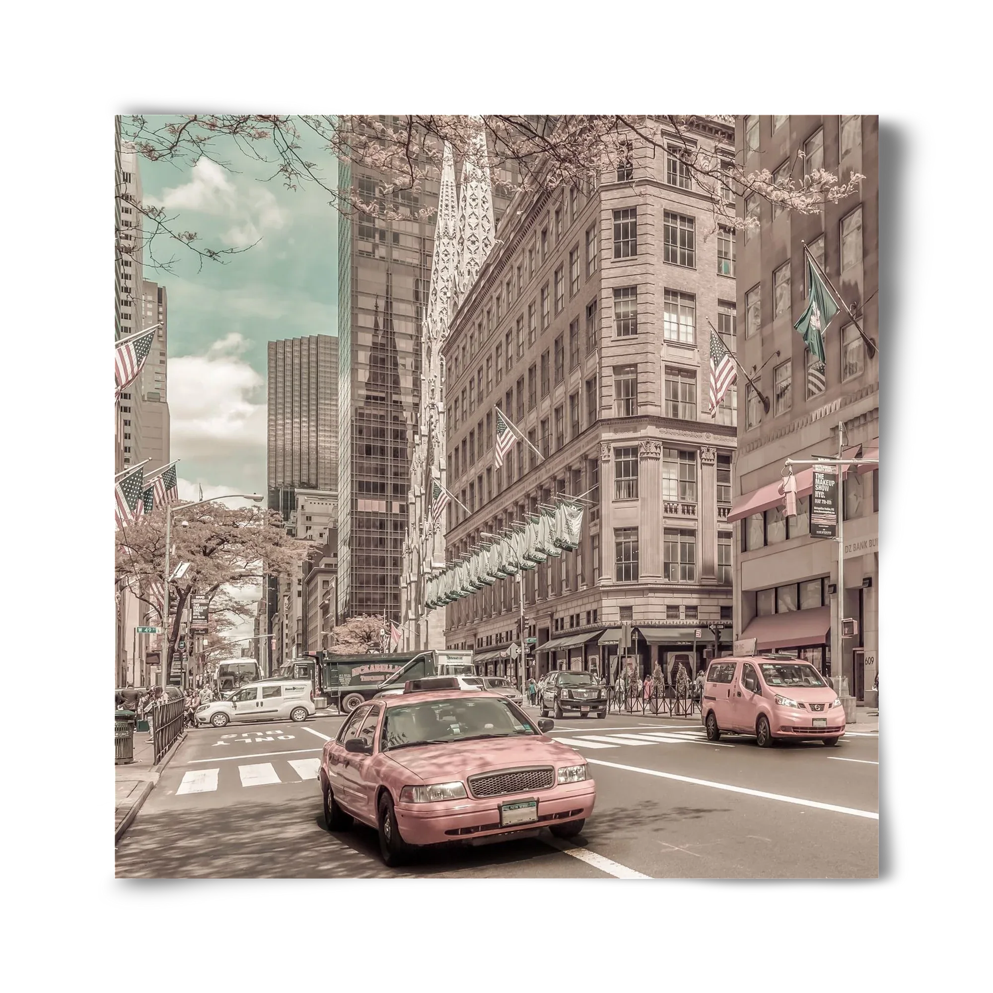 MANHATTAN 5th Avenue | urban vintage style - artbridge