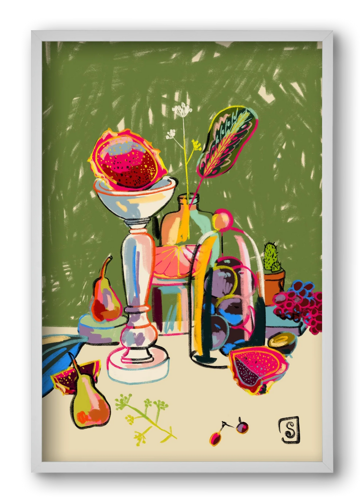 STILL LIFE WITH DRAGON FRUIT - artbridge