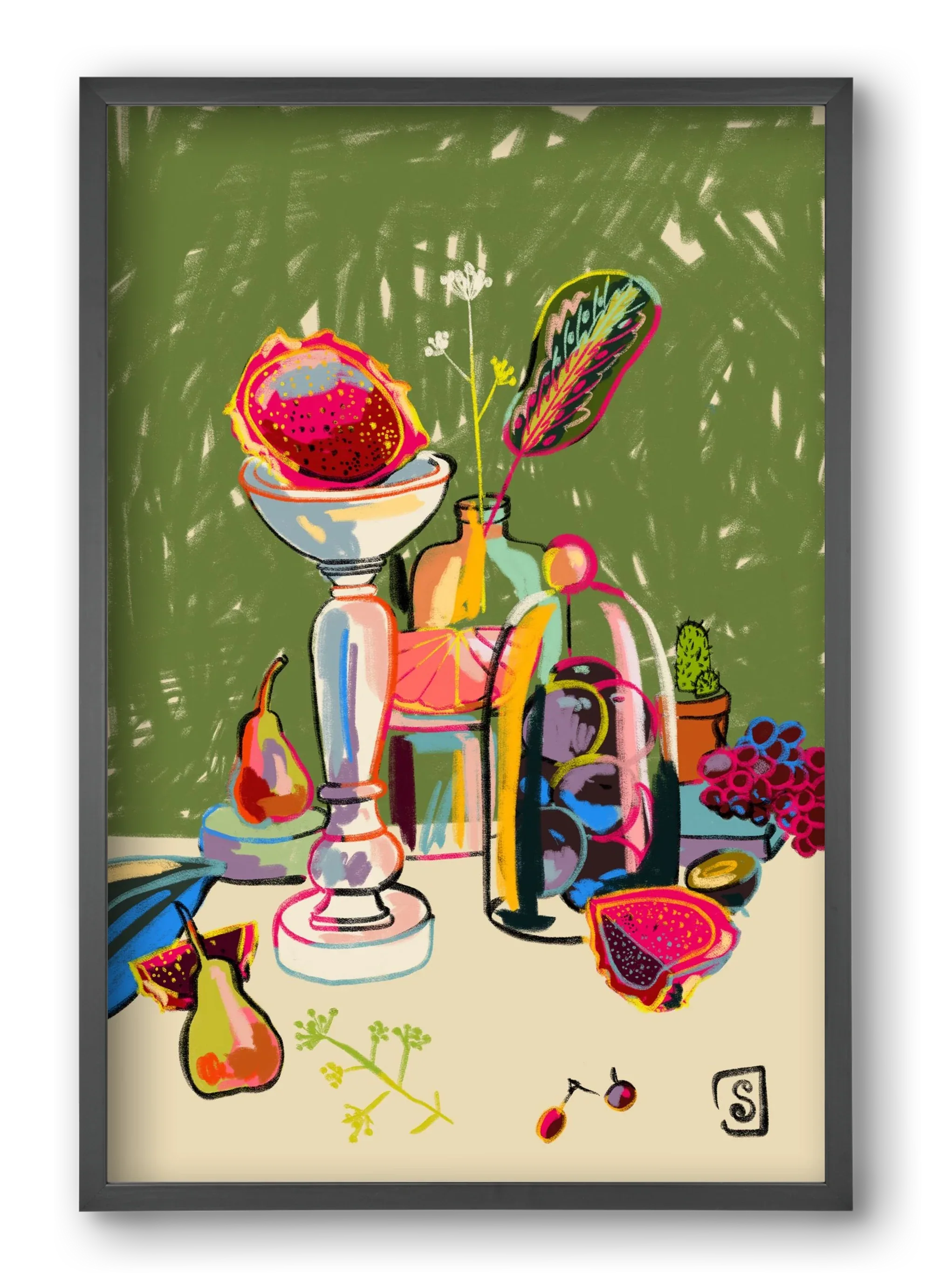 STILL LIFE WITH DRAGON FRUIT - artbridge