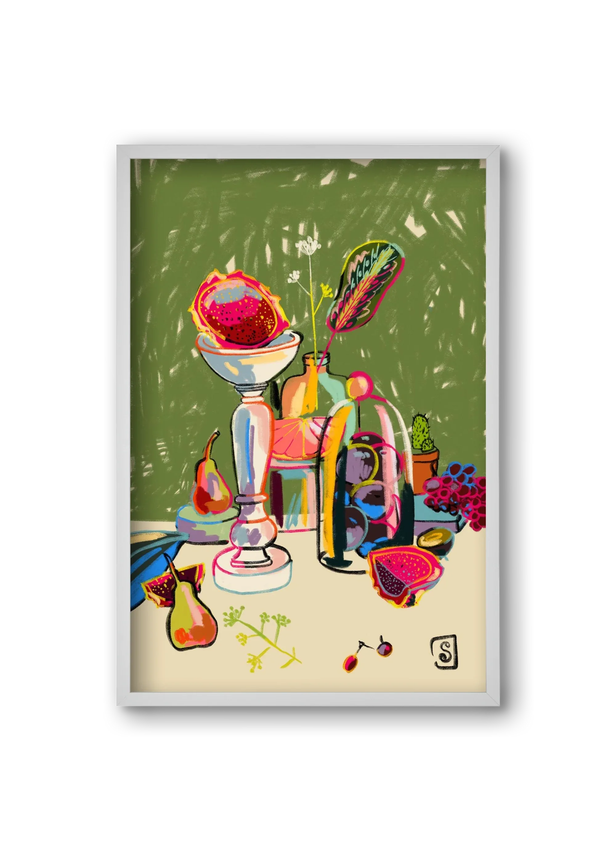 STILL LIFE WITH DRAGON FRUIT - artbridge
