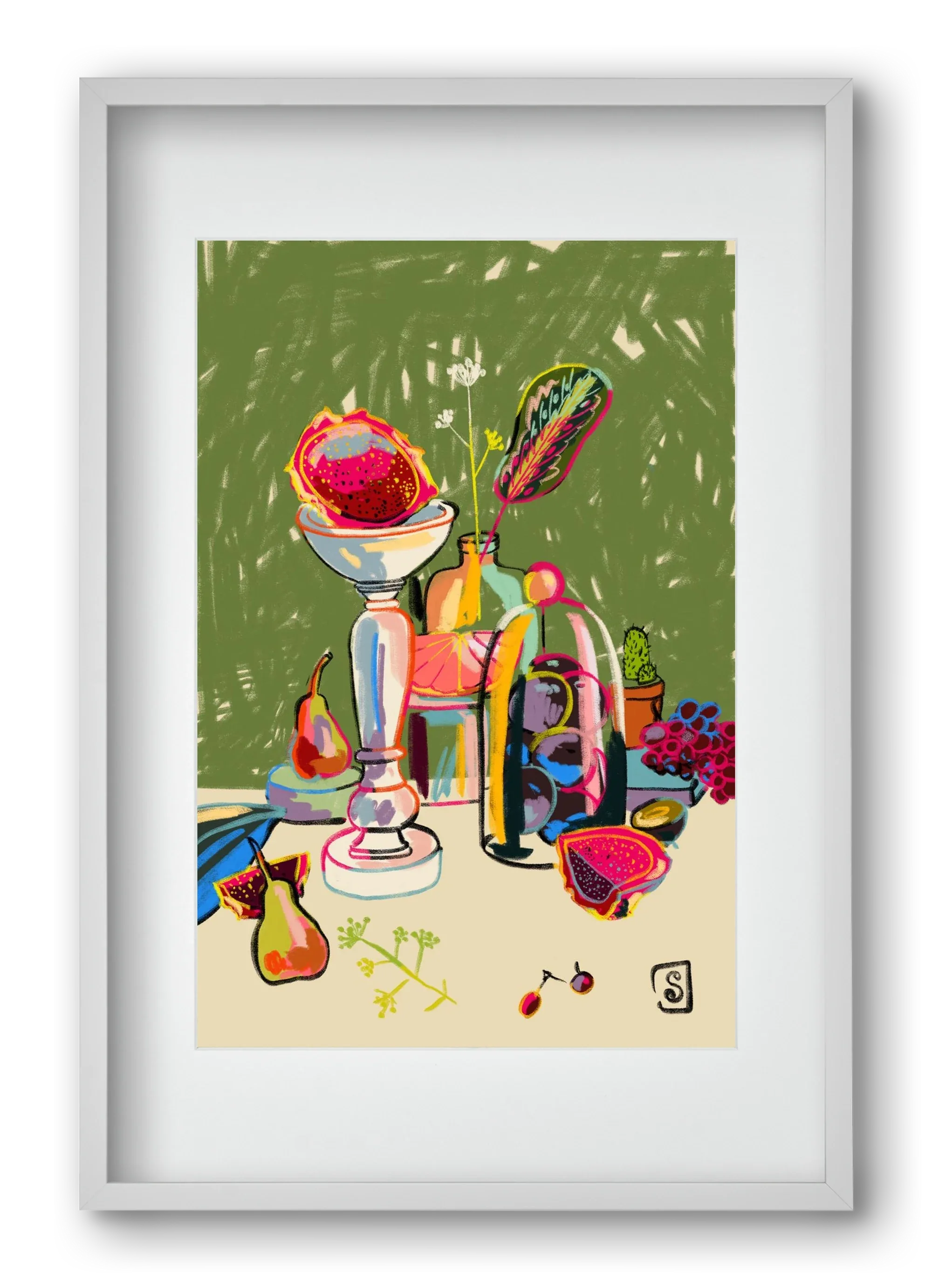 STILL LIFE WITH DRAGON FRUIT - artbridge